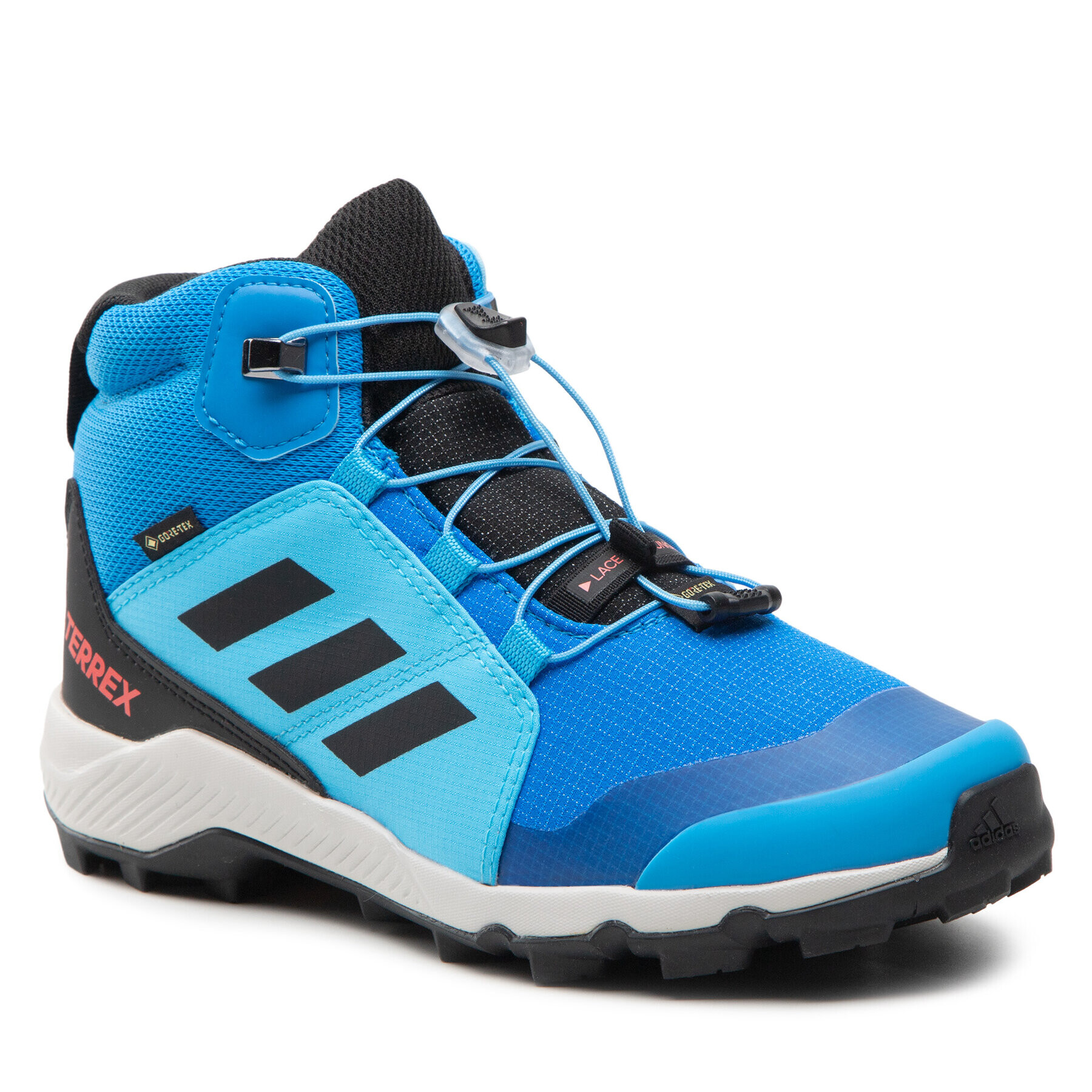 adidas Boty Terrex Mid Gtx K GORE-TEX GY7682 Modrá - Pepit.cz