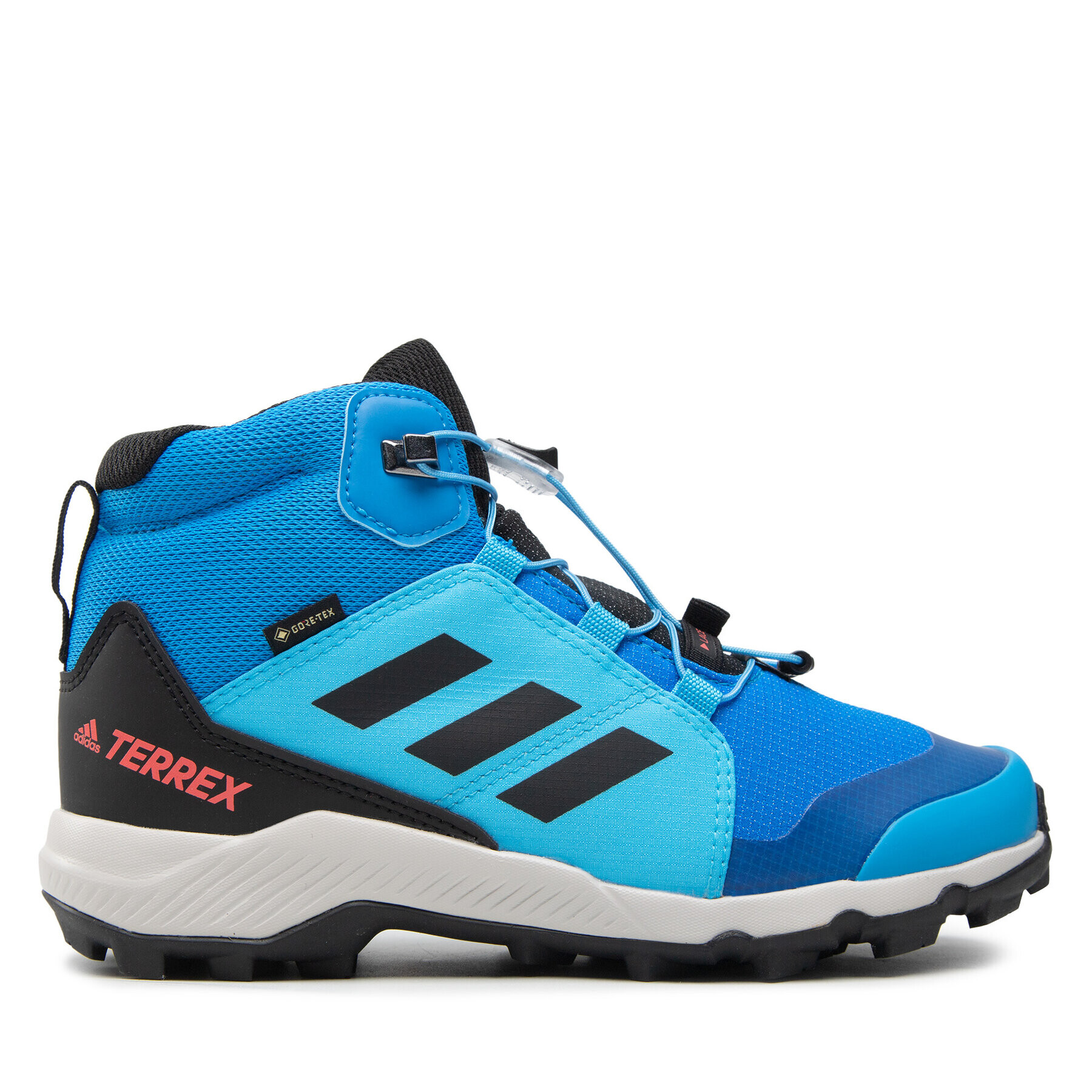 adidas Boty Terrex Mid Gtx K GORE-TEX GY7682 Modrá - Pepit.cz