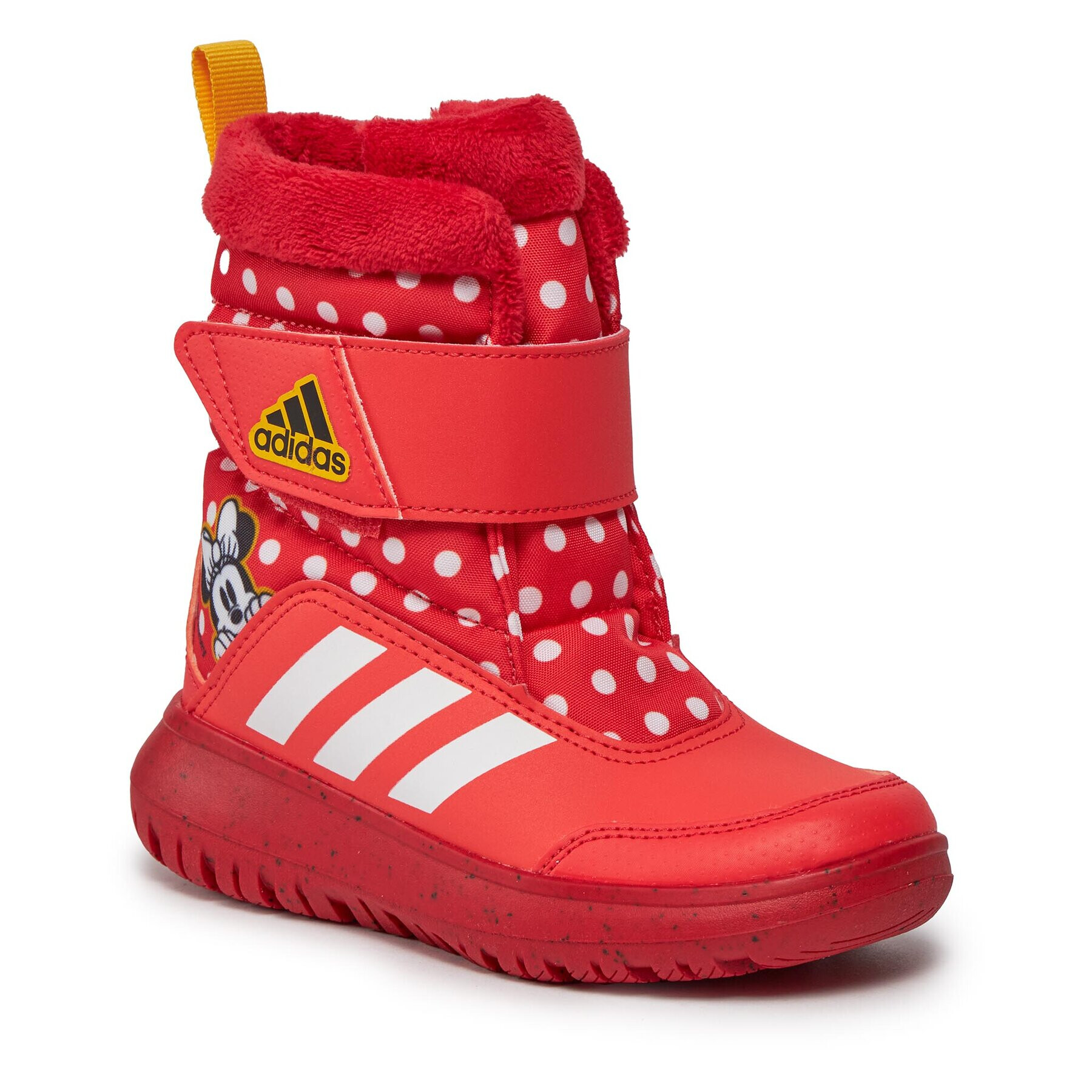 adidas Boty Winterplay x Disney Shoes Kids IG7188 Červená - Pepit.cz