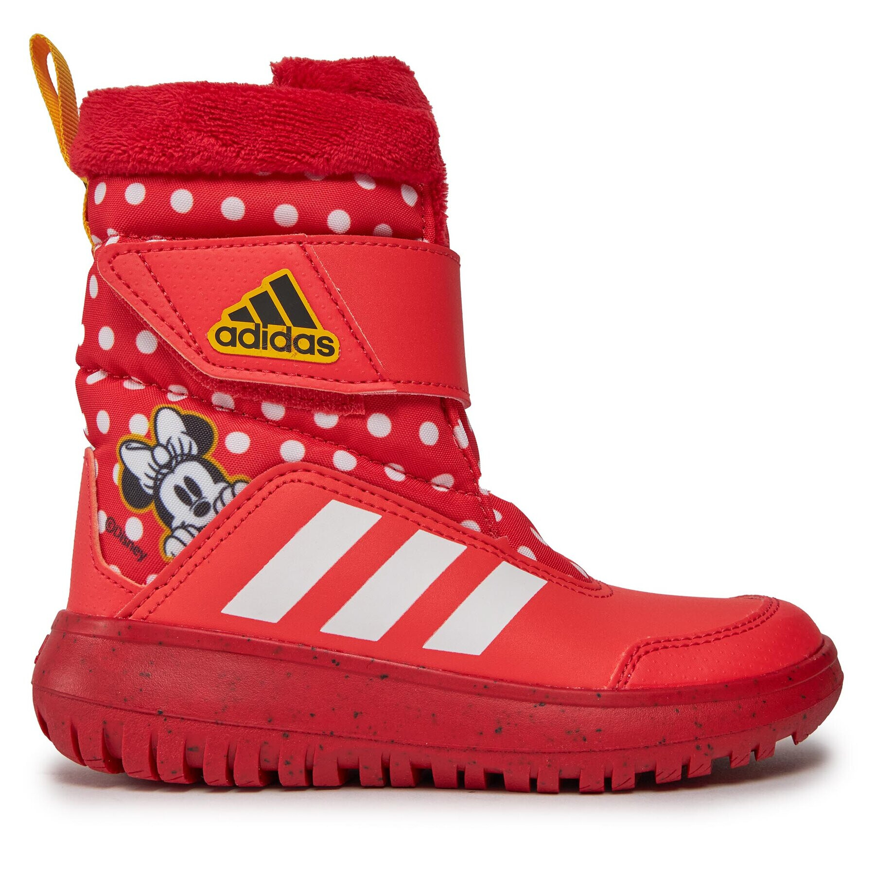 adidas Boty Winterplay x Disney Shoes Kids IG7188 Červená - Pepit.cz