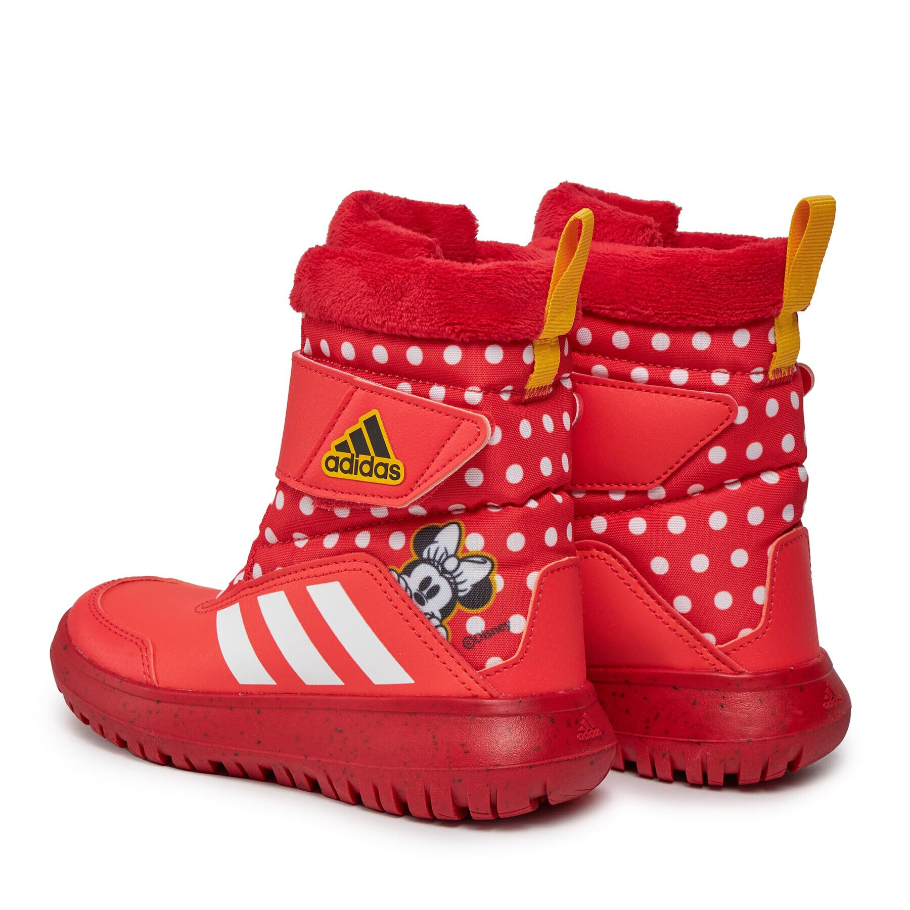 adidas Boty Winterplay x Disney Shoes Kids IG7188 Červená - Pepit.cz