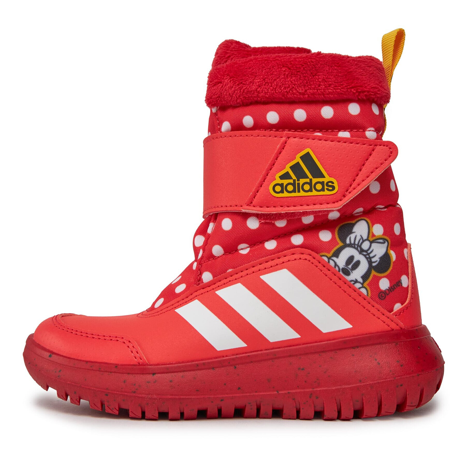 adidas Boty Winterplay x Disney Shoes Kids IG7188 Červená - Pepit.cz