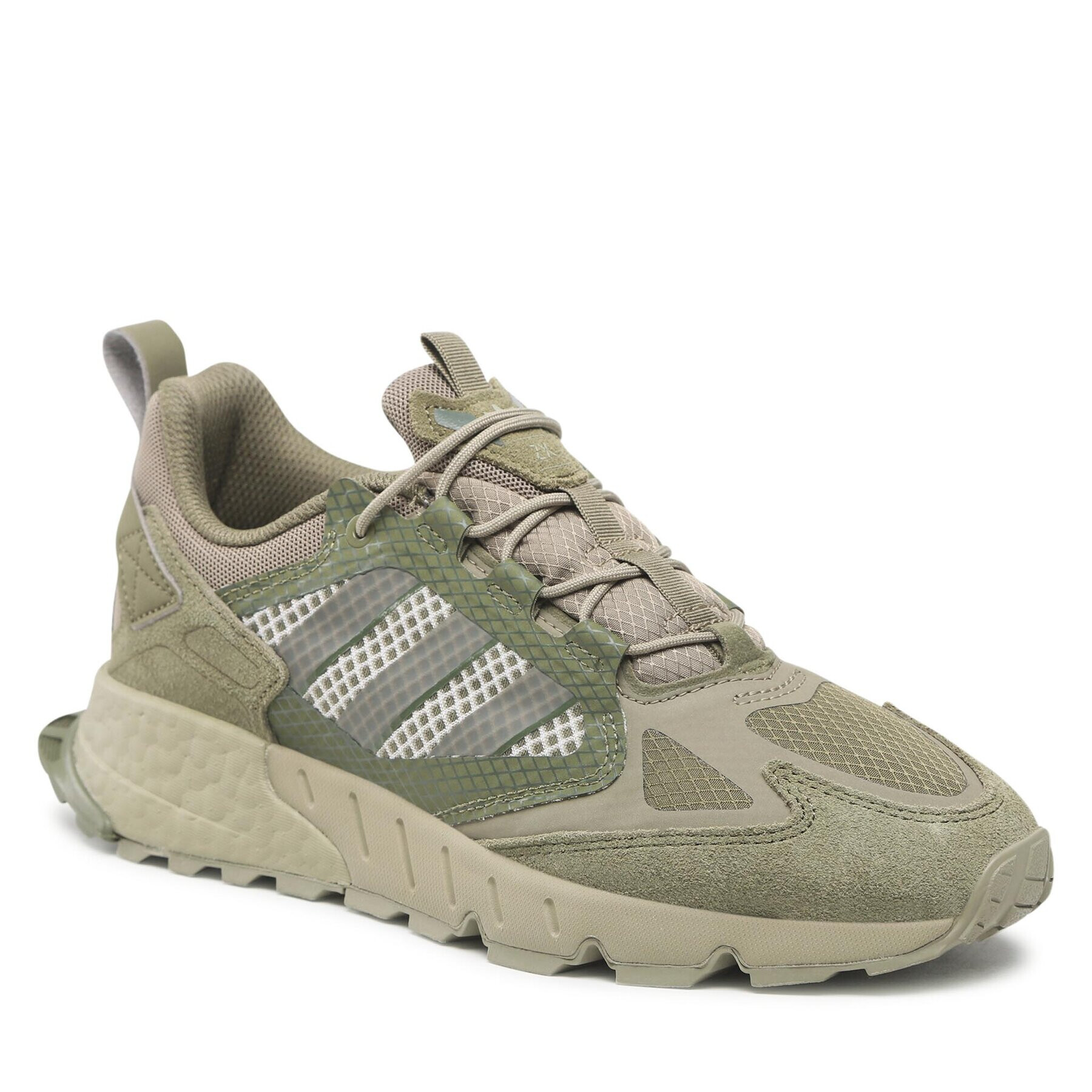 adidas Boty Zx 1K Boost - Seas. 2.0 GW6805 Khaki - Pepit.cz