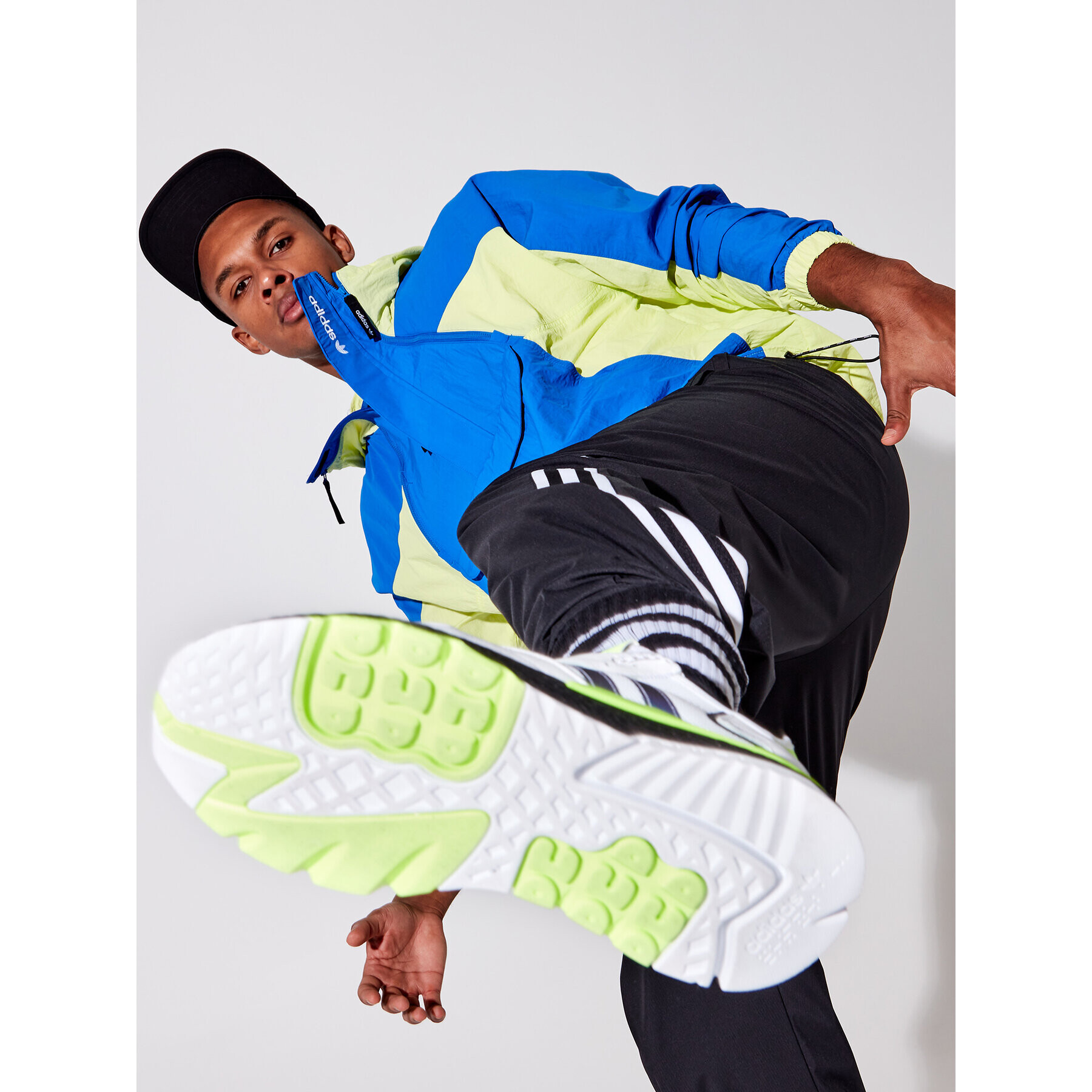 adidas Bunda anorak Adventure Mishmash GN2335 Modrá Regular Fit - Pepit.cz