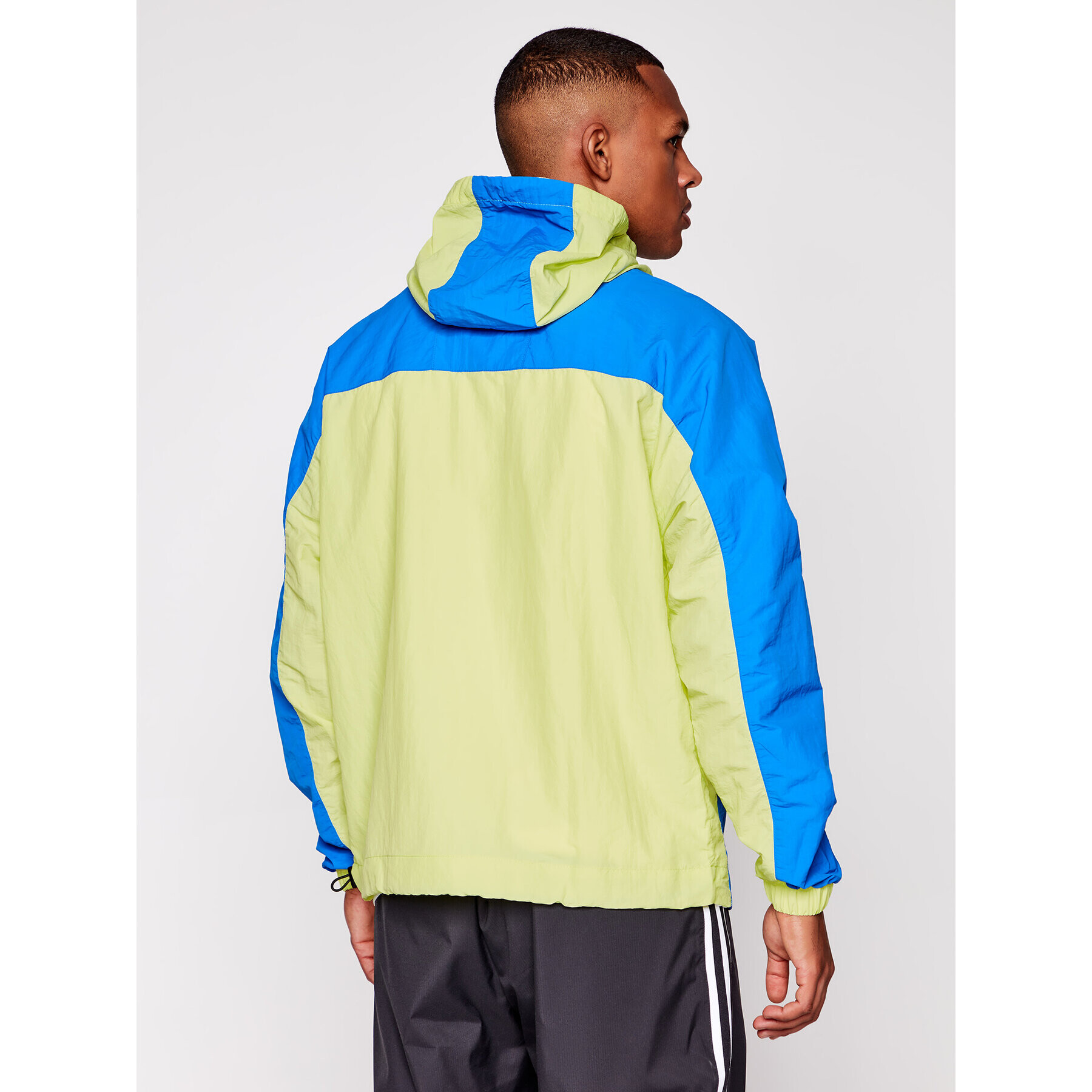 adidas Bunda anorak Adventure Mishmash GN2335 Modrá Regular Fit - Pepit.cz