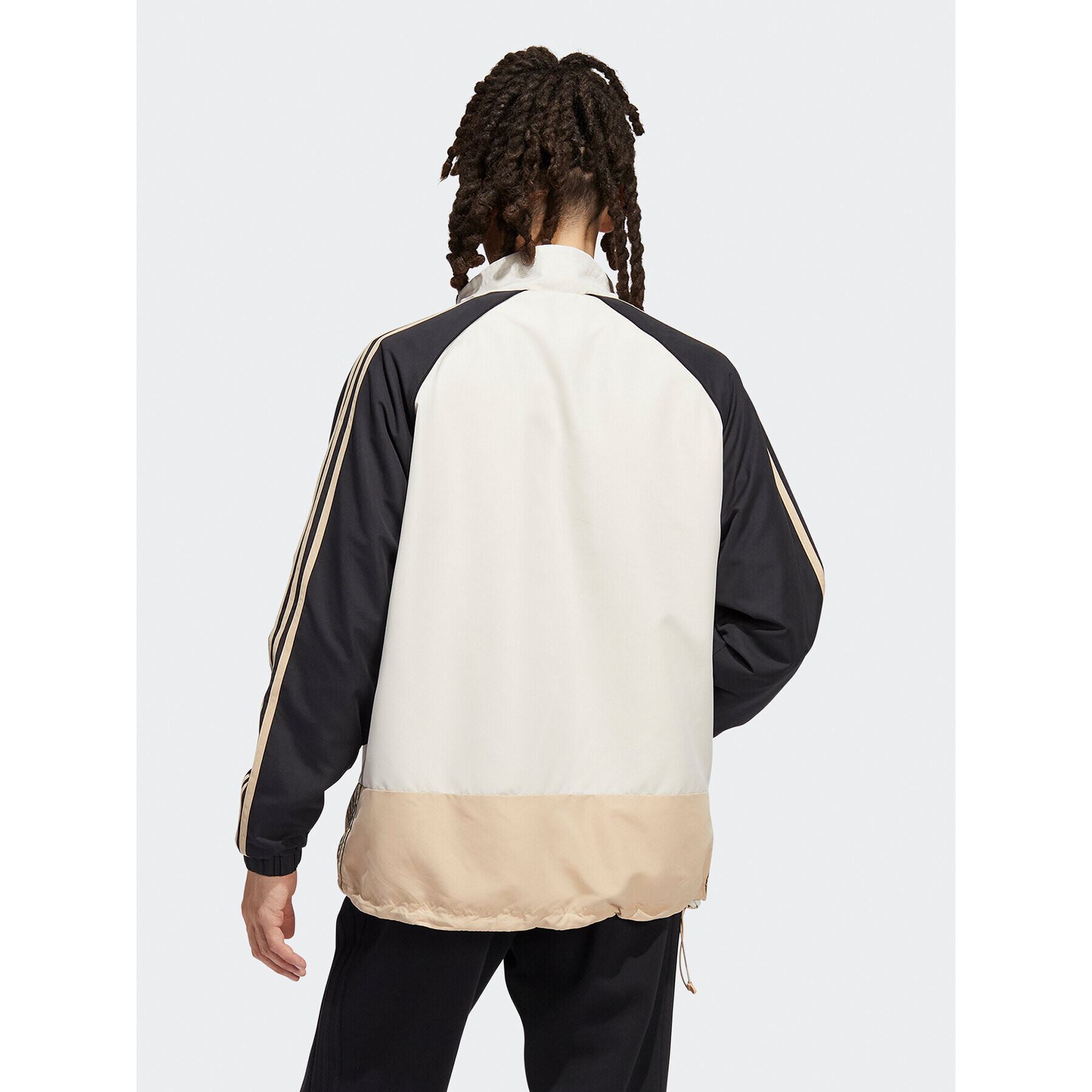 adidas Bunda anorak Woven Sst HI2998 Béžová Loose Fit - Pepit.cz