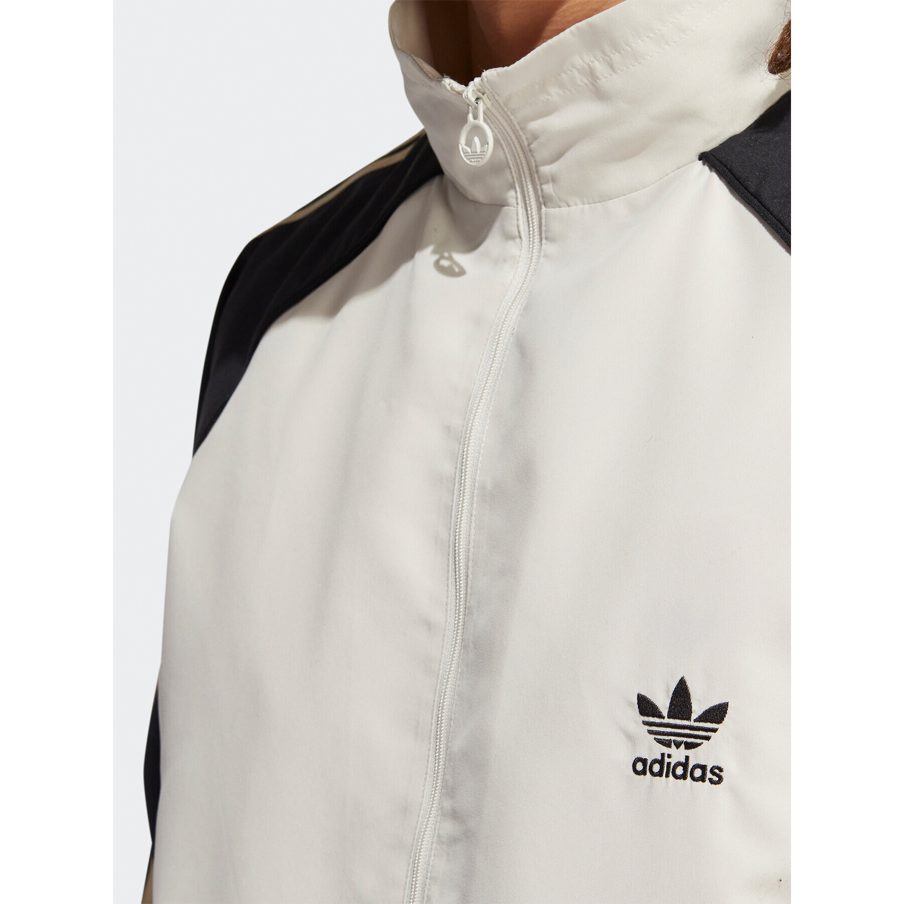 adidas Bunda anorak Woven Sst HI2998 Béžová Loose Fit - Pepit.cz