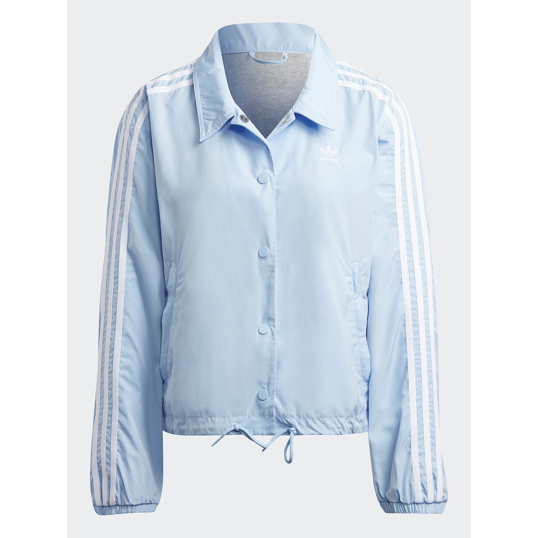 adidas Bunda pro přechodné období Adicolor Classics 3-Stripes Coach Jacket IC5480 Modrá Loose Fit - Pepit.cz