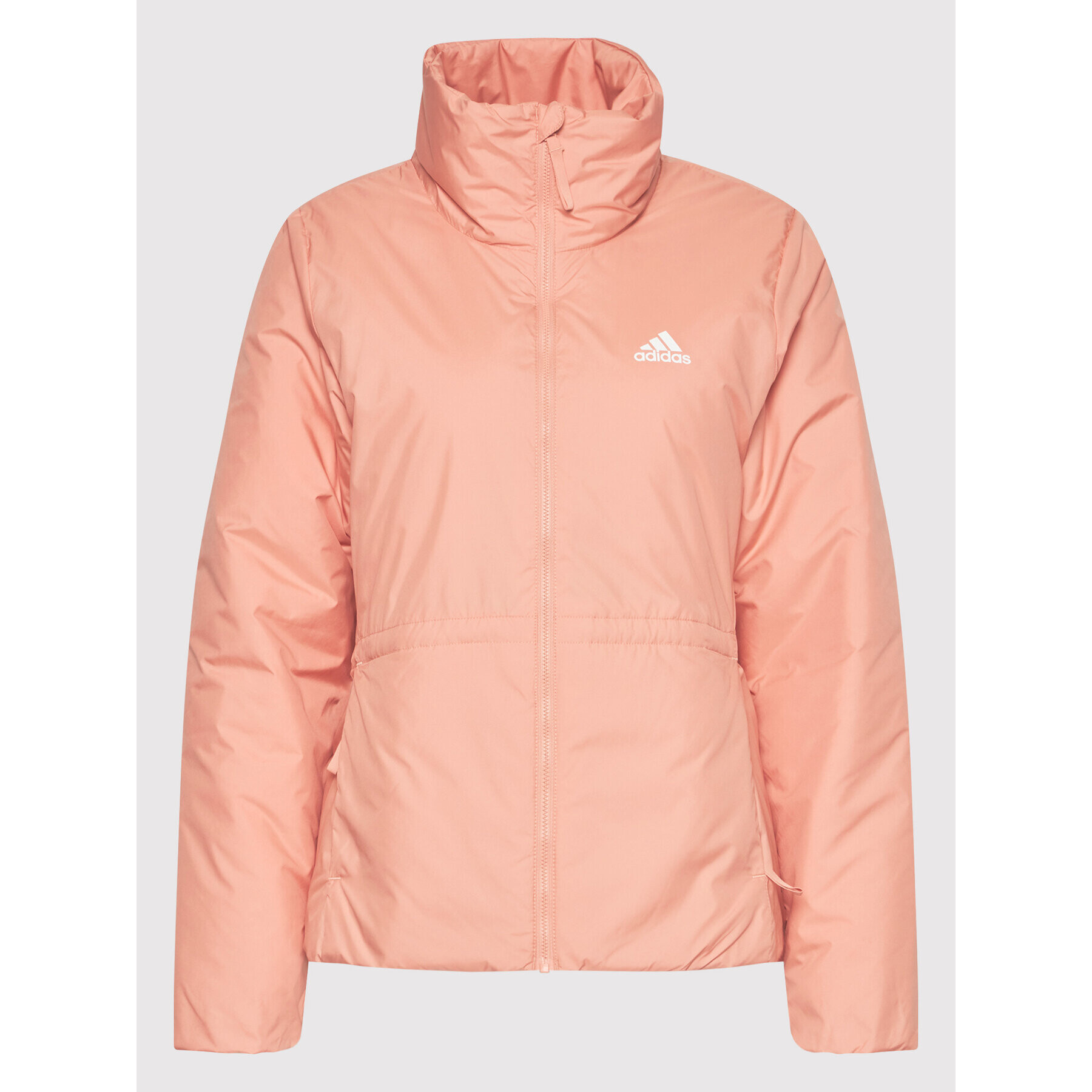 adidas Bunda pro přechodné období BSC 3-Stripes Insulated Winter GT9181 Oranžová Slim Fit - Pepit.cz