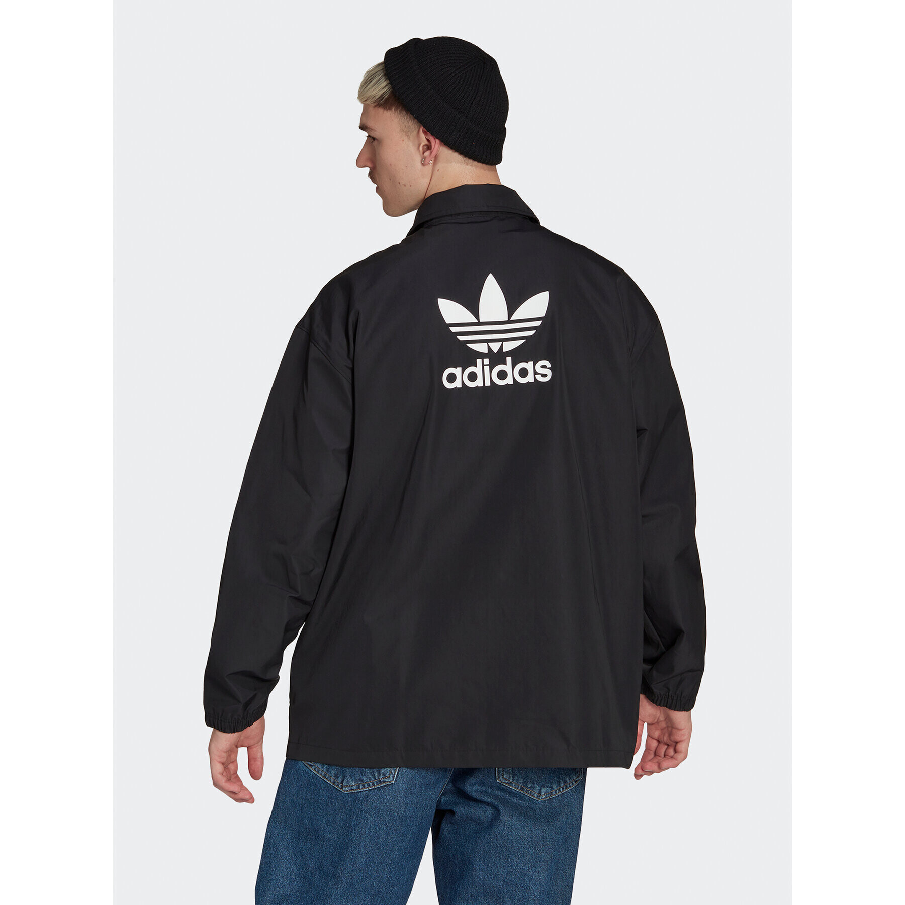 adidas Bunda pro přechodné období Coach IA6371 Černá Regular Fit - Pepit.cz