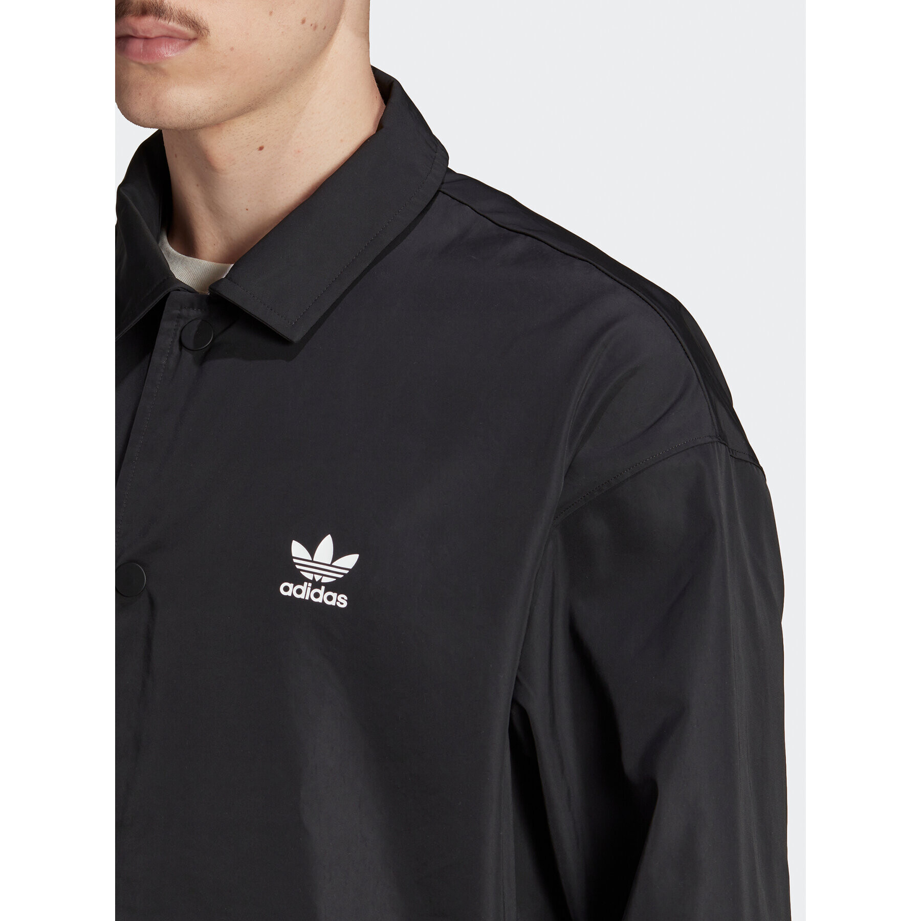 adidas Bunda pro přechodné období Coach IA6371 Černá Regular Fit - Pepit.cz