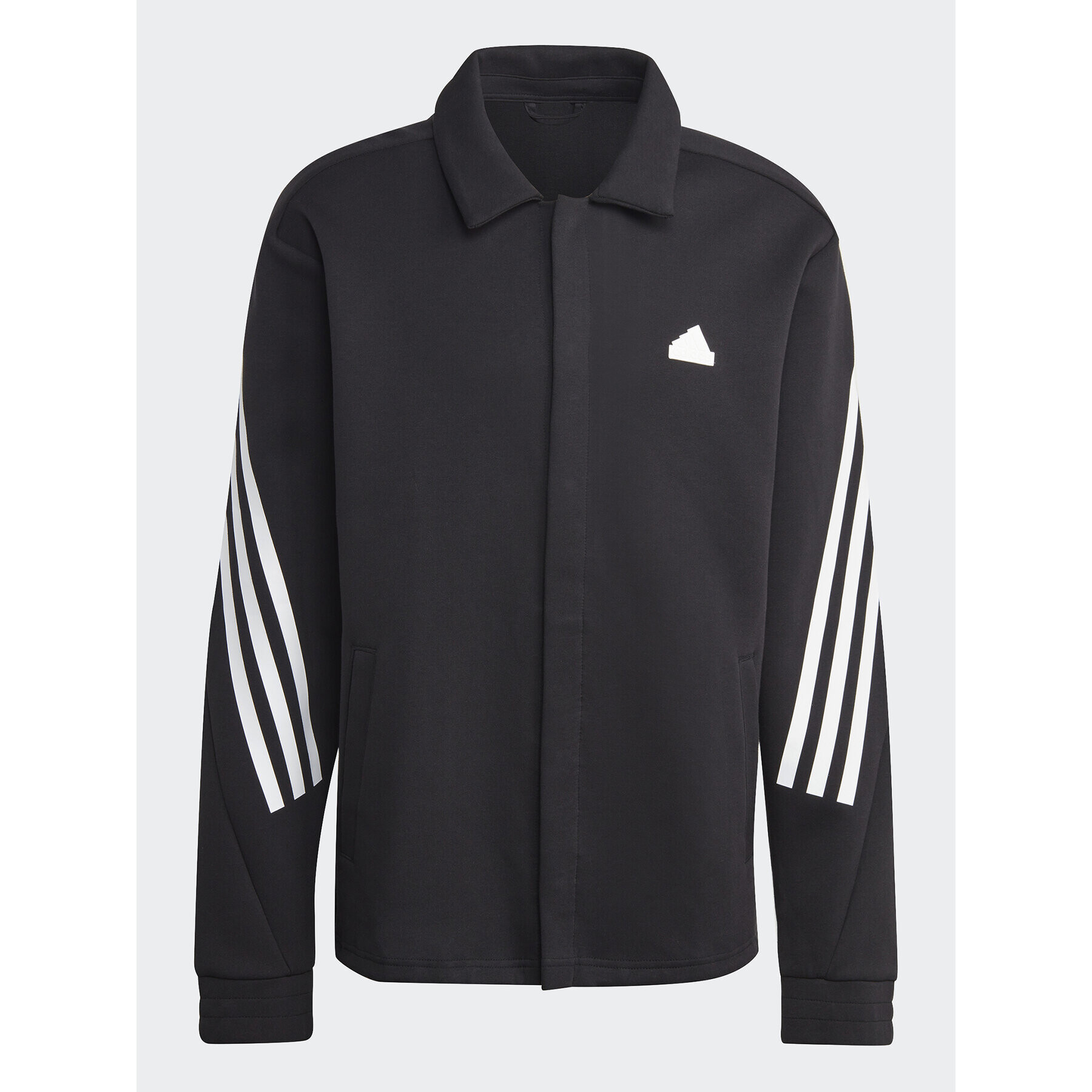 adidas Bunda pro přechodné období Future Icons 3-Stripes IC6726 Černá Loose Fit - Pepit.cz