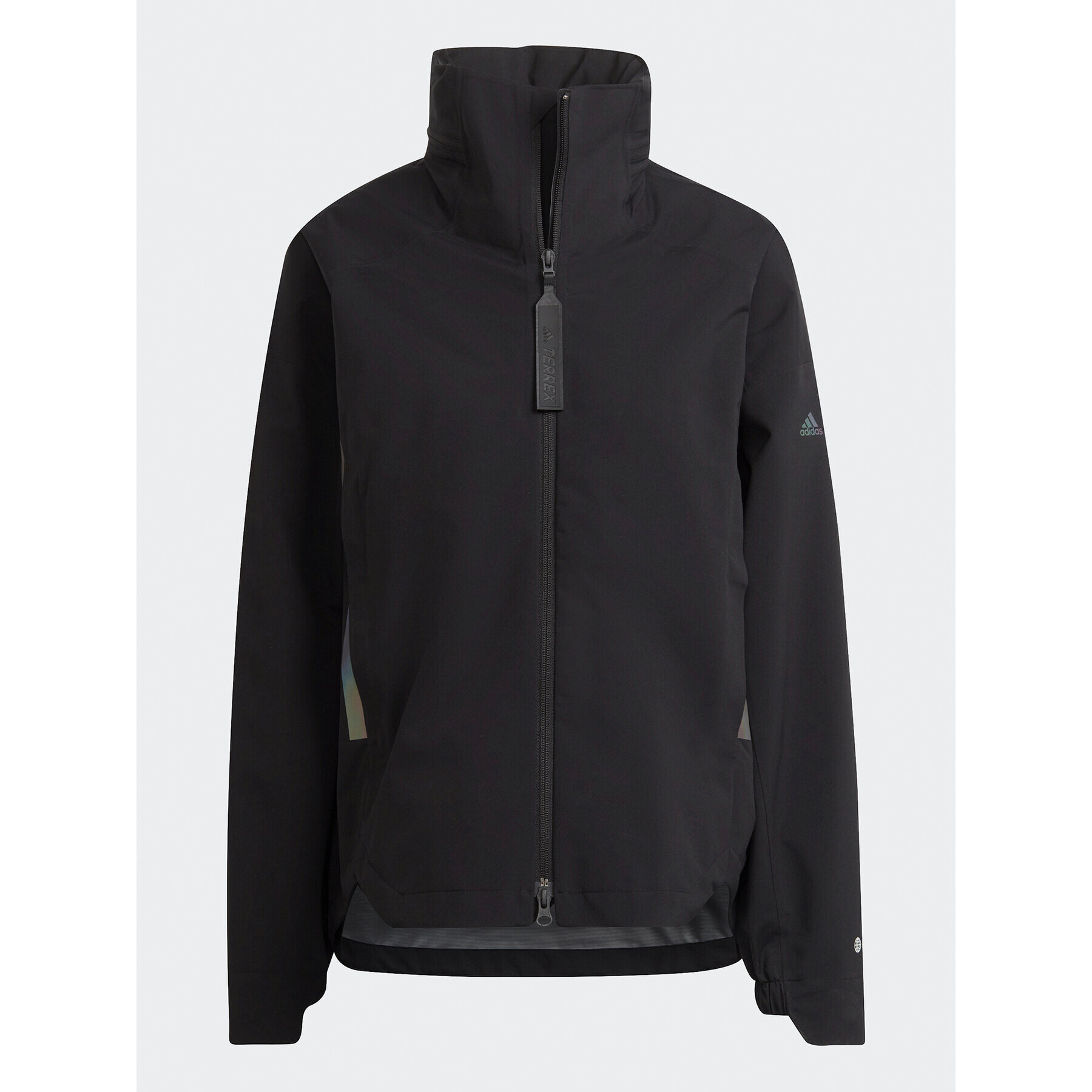 adidas Bunda pro přechodné období Terrex Ct Myshelter H65706 Černá Loose Fit - Pepit.cz