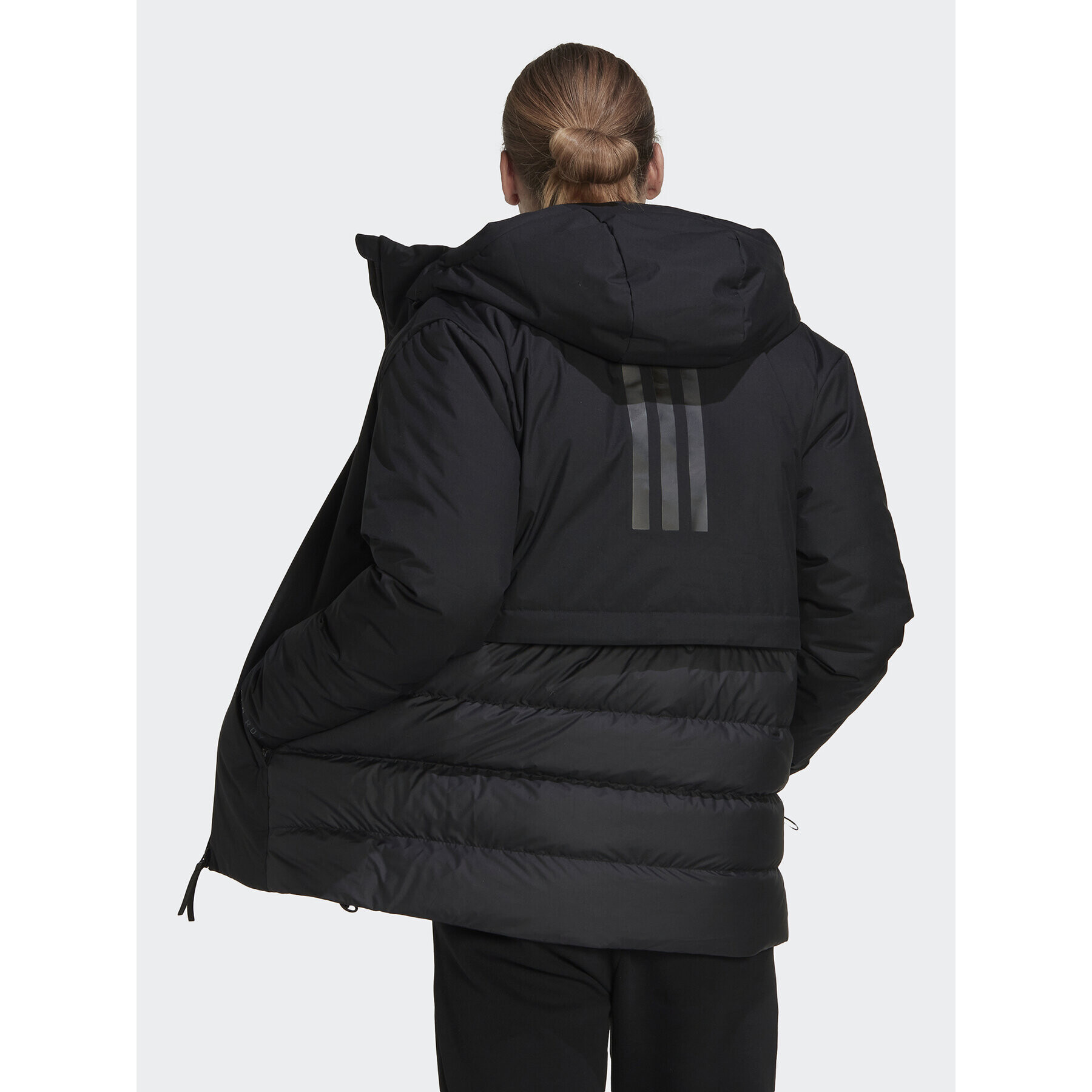 adidas Bunda pro přechodné období Traveer Cold.Rdy HG6017 Černá Standard Fit - Pepit.cz