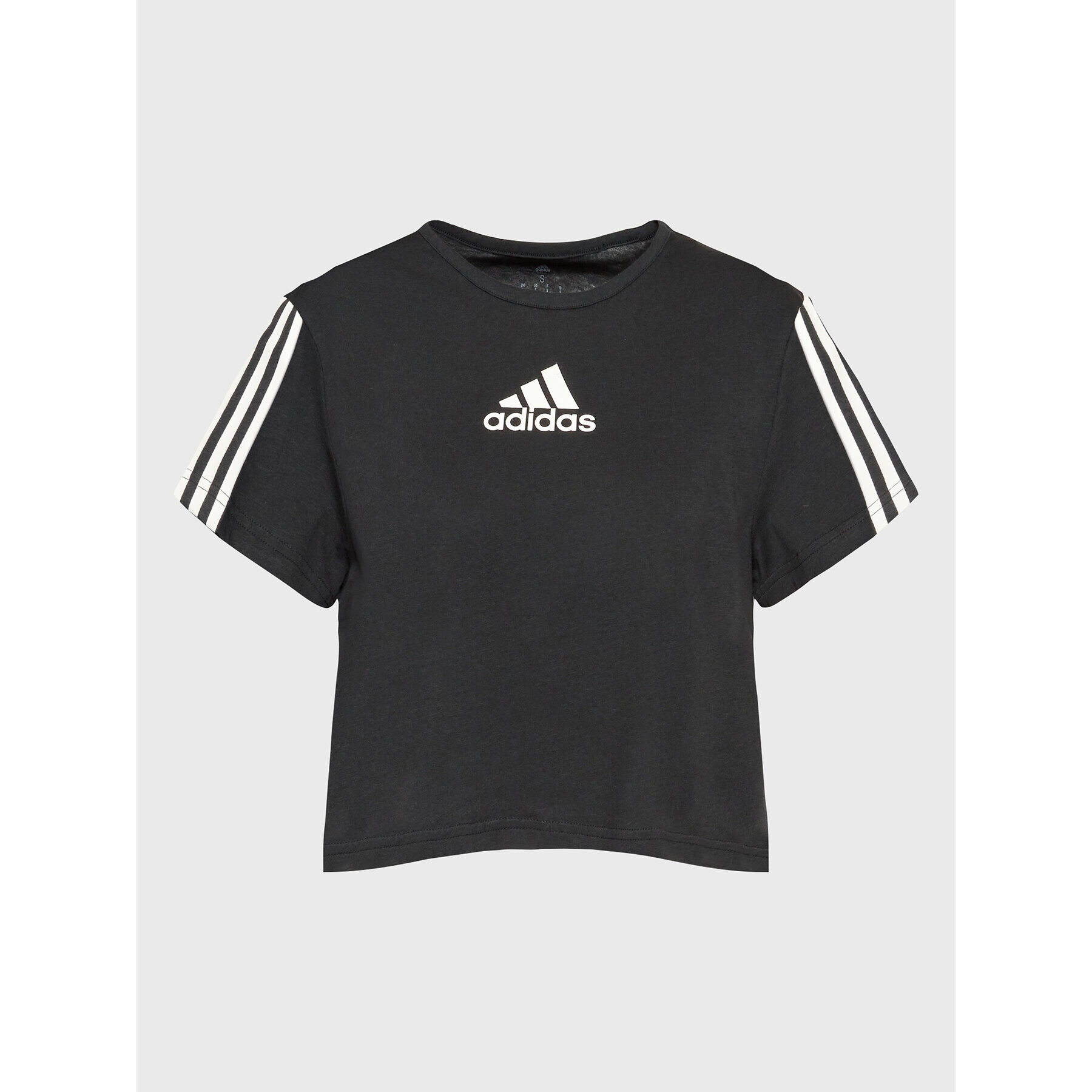 adidas Funkční tričko Aeroready Made For Training Crop Sport HA1192 Černá Loose Fit - Pepit.cz