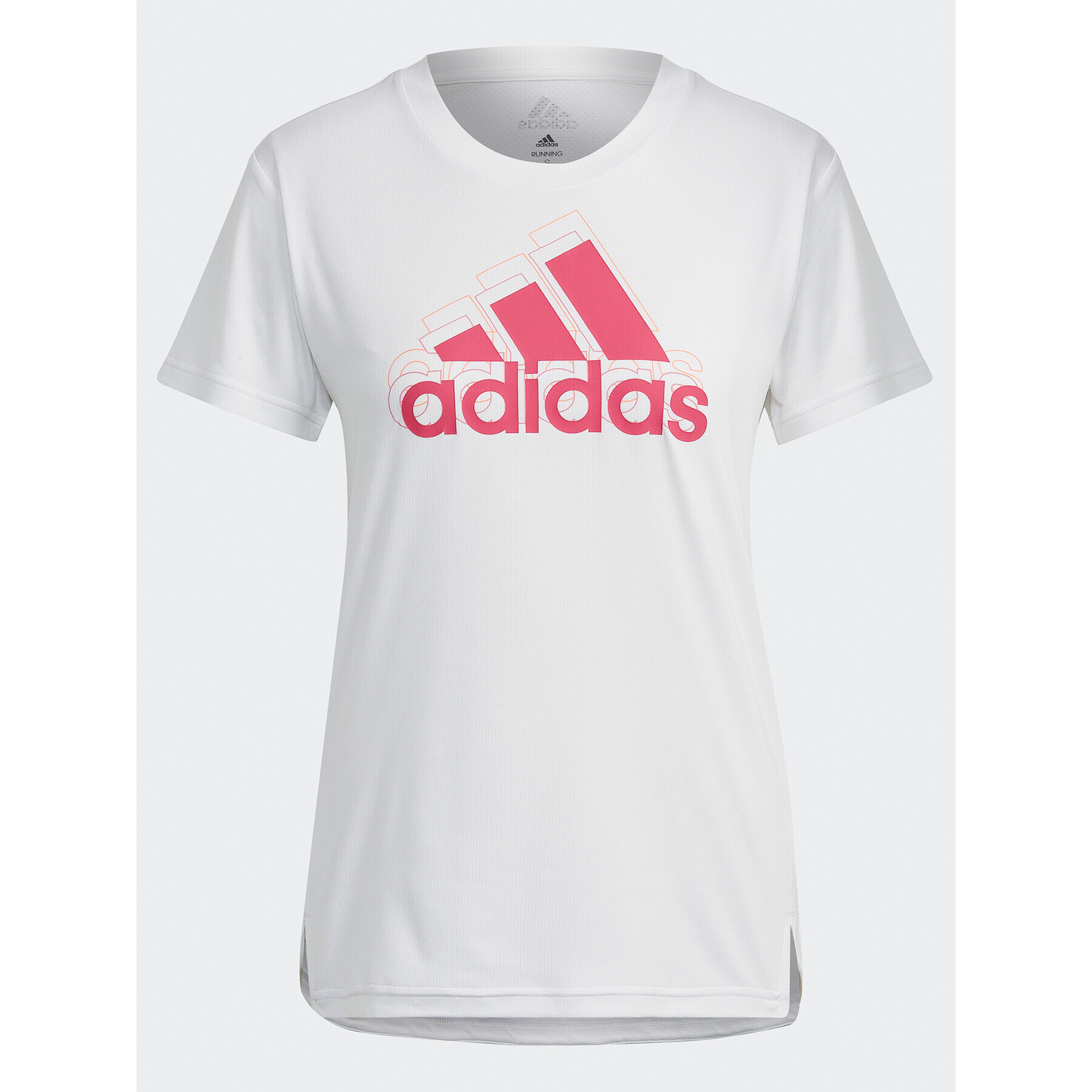 adidas Funkční tričko Brand Love HK6514 Bílá Regular Fit - Pepit.cz