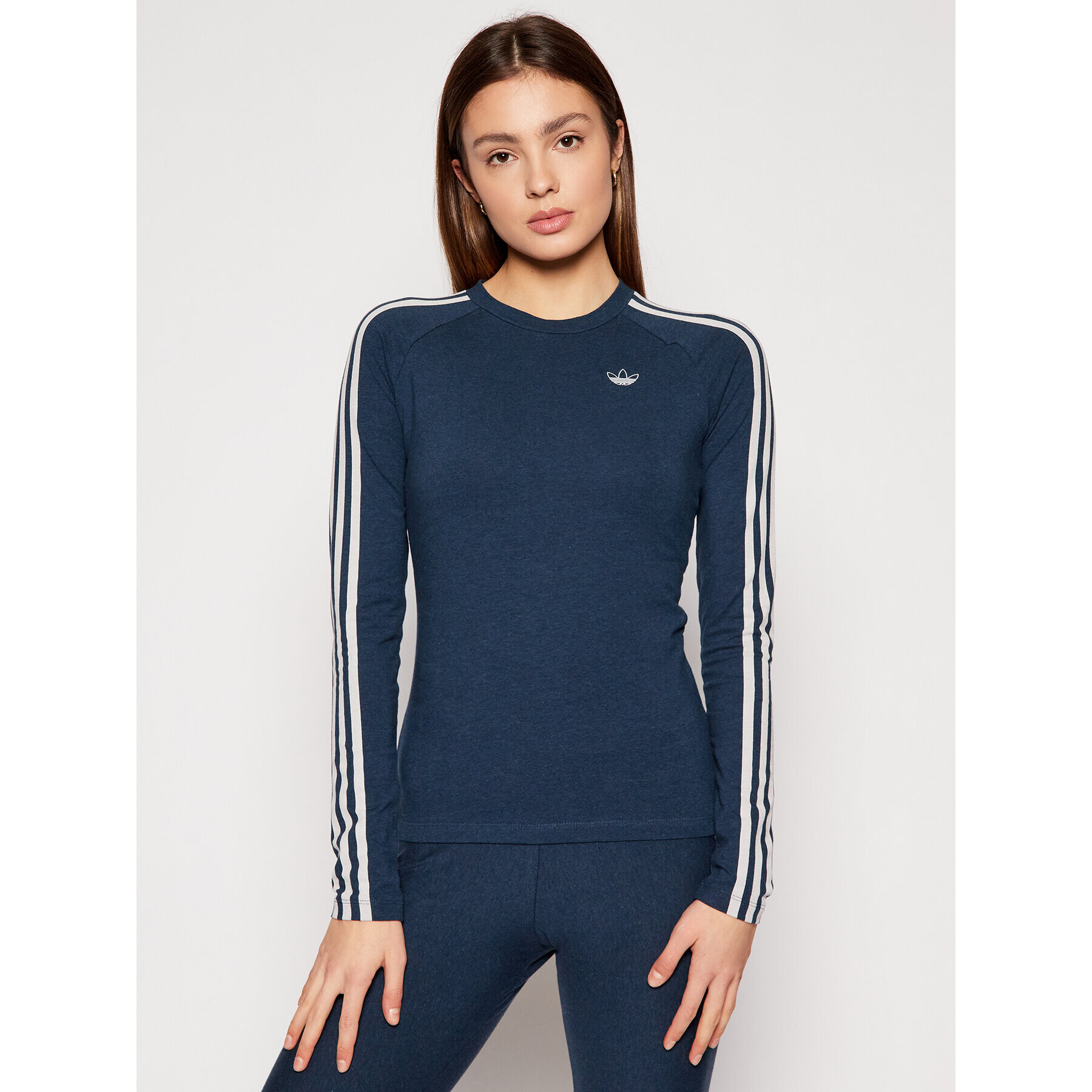 adidas Halenka Fakten GN4381 Tmavomodrá Slim Fit - Pepit.cz