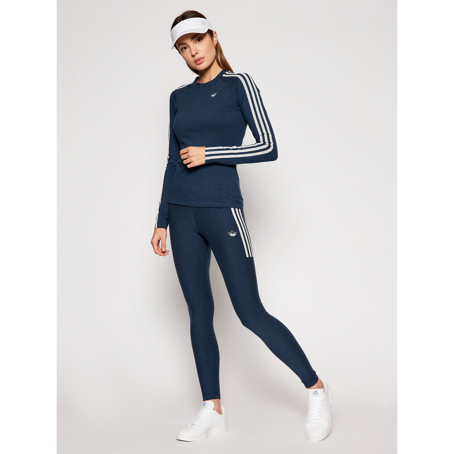 adidas Halenka Fakten GN4381 Tmavomodrá Slim Fit - Pepit.cz