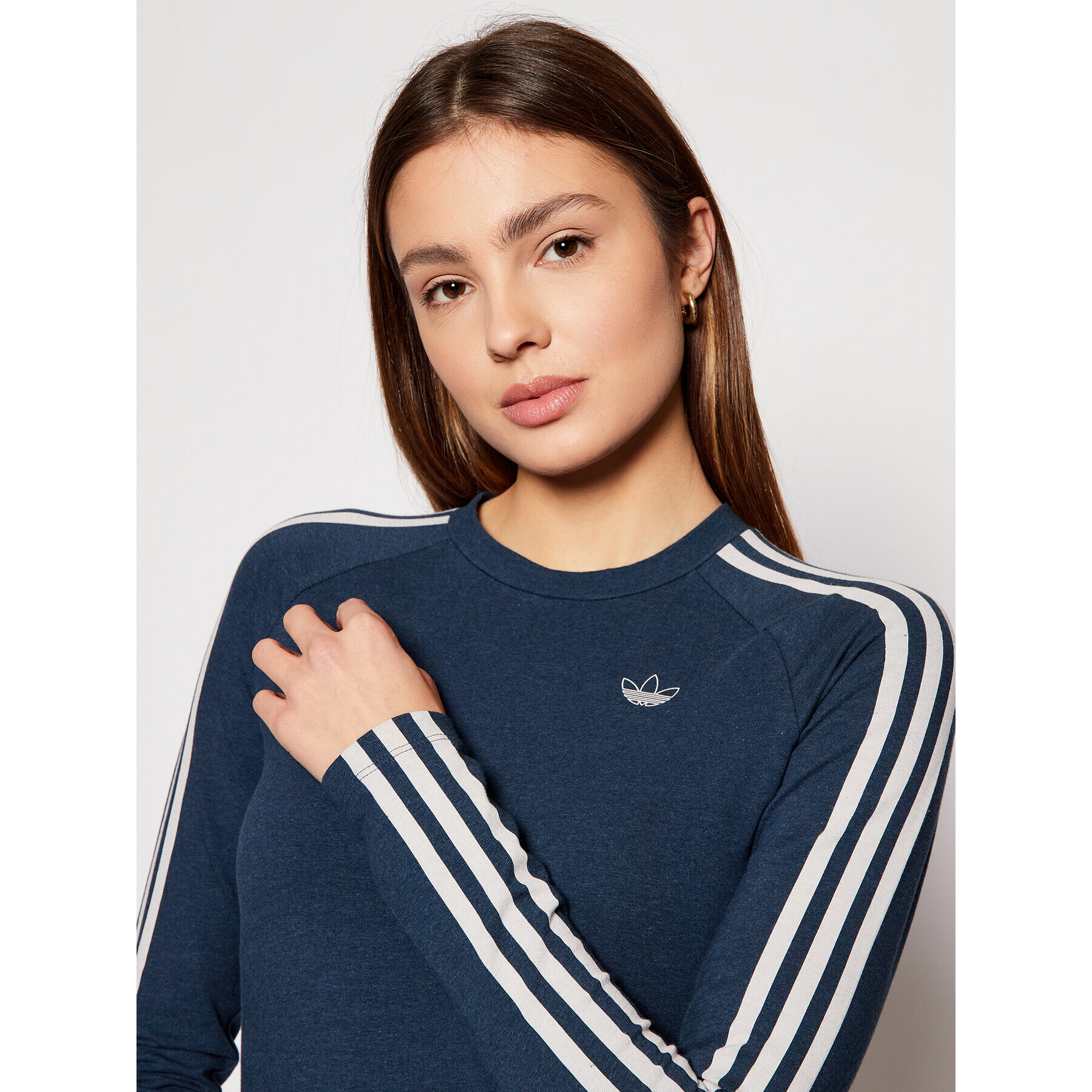 adidas Halenka Fakten GN4381 Tmavomodrá Slim Fit - Pepit.cz