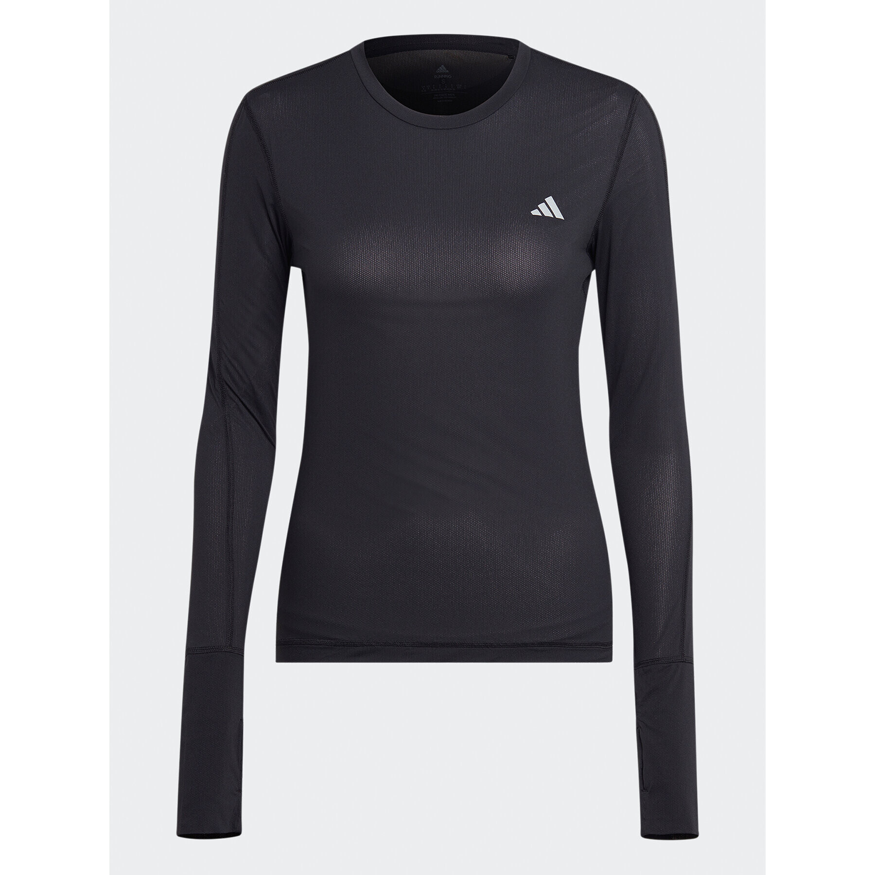 adidas Halenka Fast Running Long-Sleeve Top HR5701 Černá Regular Fit - Pepit.cz