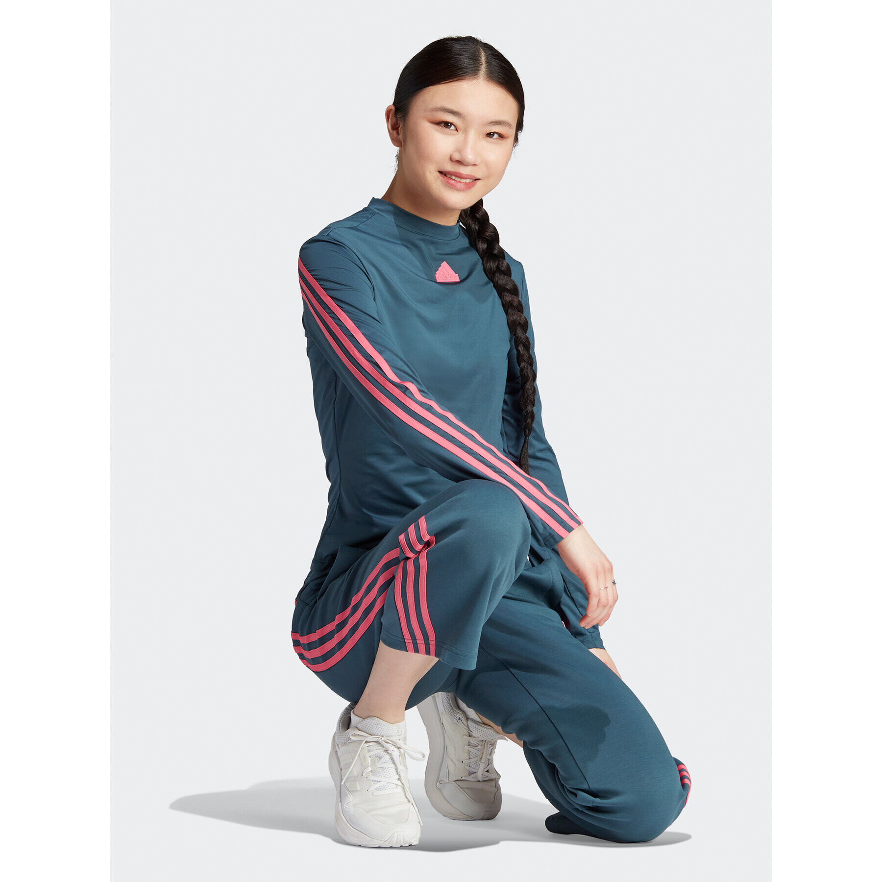 adidas Halenka IU3073 Tyrkysová Slim Fit - Pepit.cz