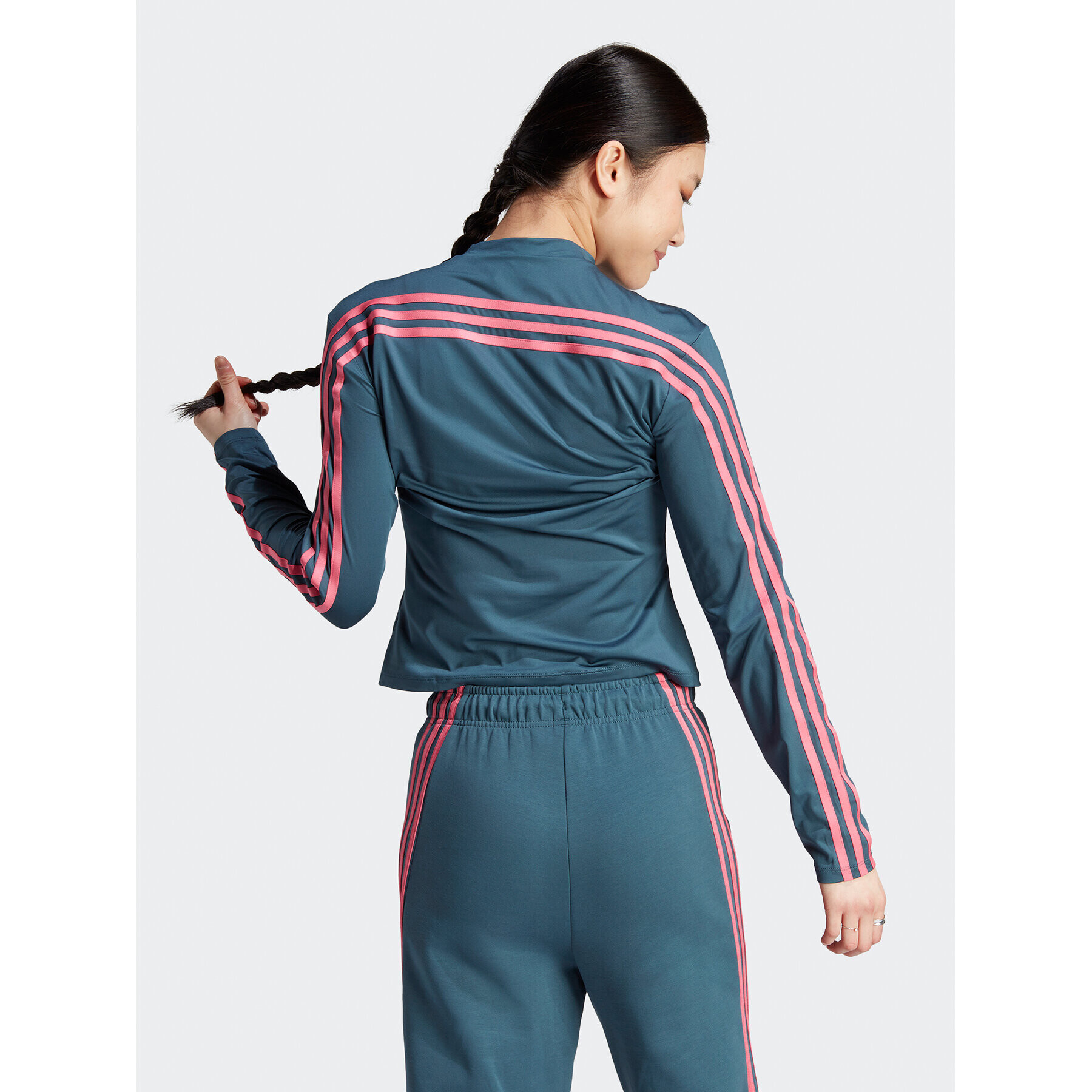 adidas Halenka IU3073 Tyrkysová Slim Fit - Pepit.cz