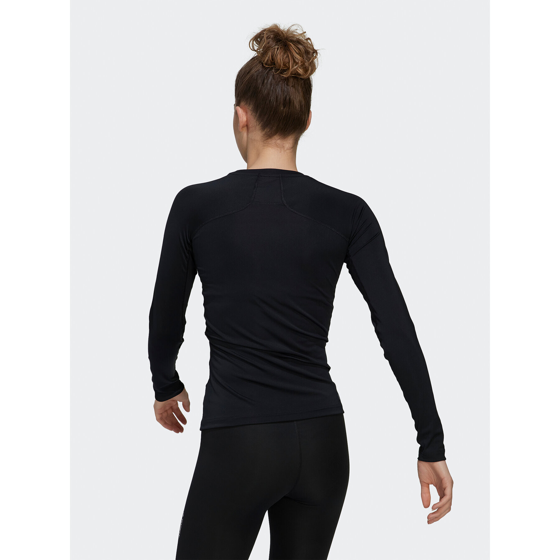 adidas Halenka Techfit Long-Sleeve Top Training Long-Sleeve Top HF0736 Černá Slim Fit - Pepit.cz