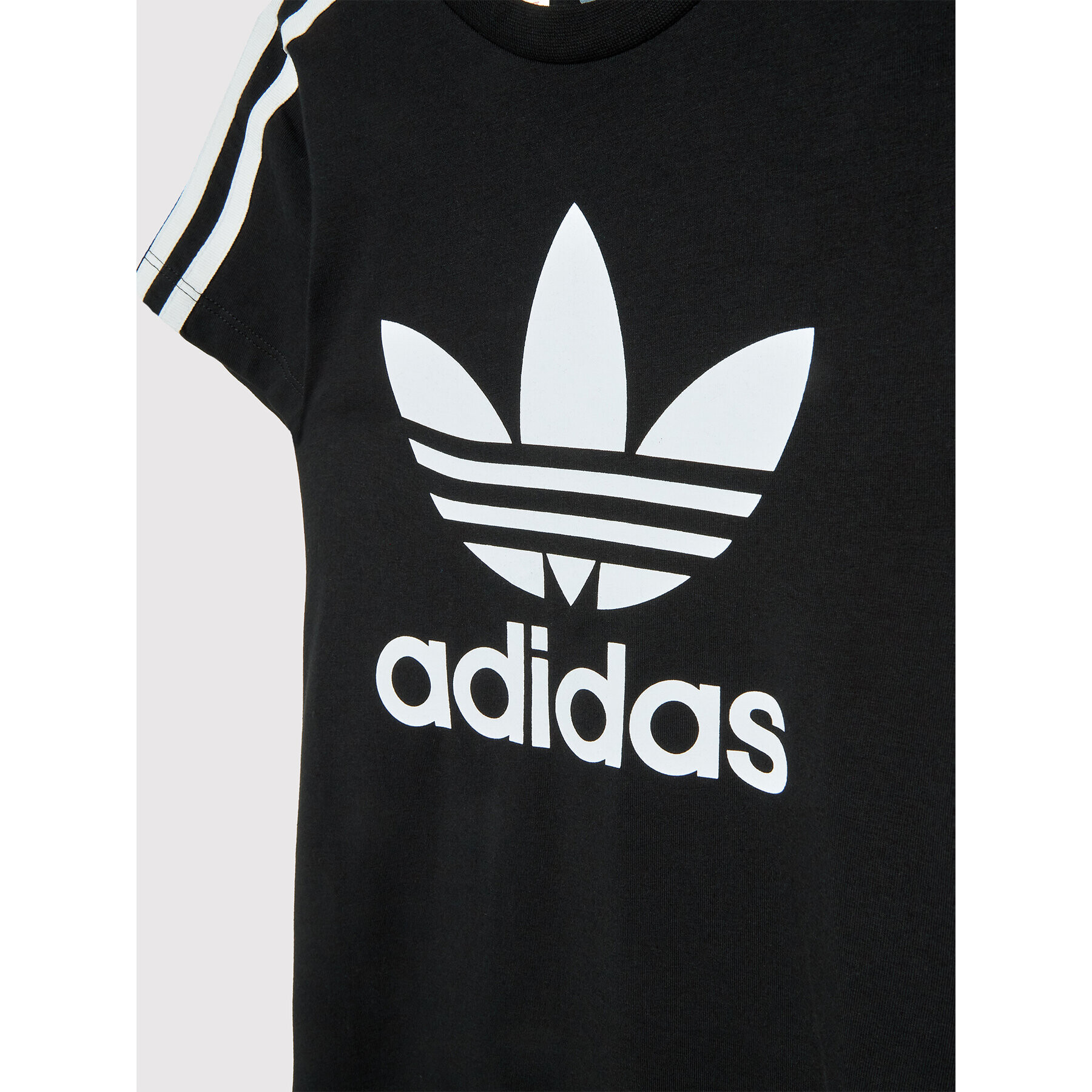 adidas Každodenní šaty adicolor HK0289 Černá Slim Fit - Pepit.cz