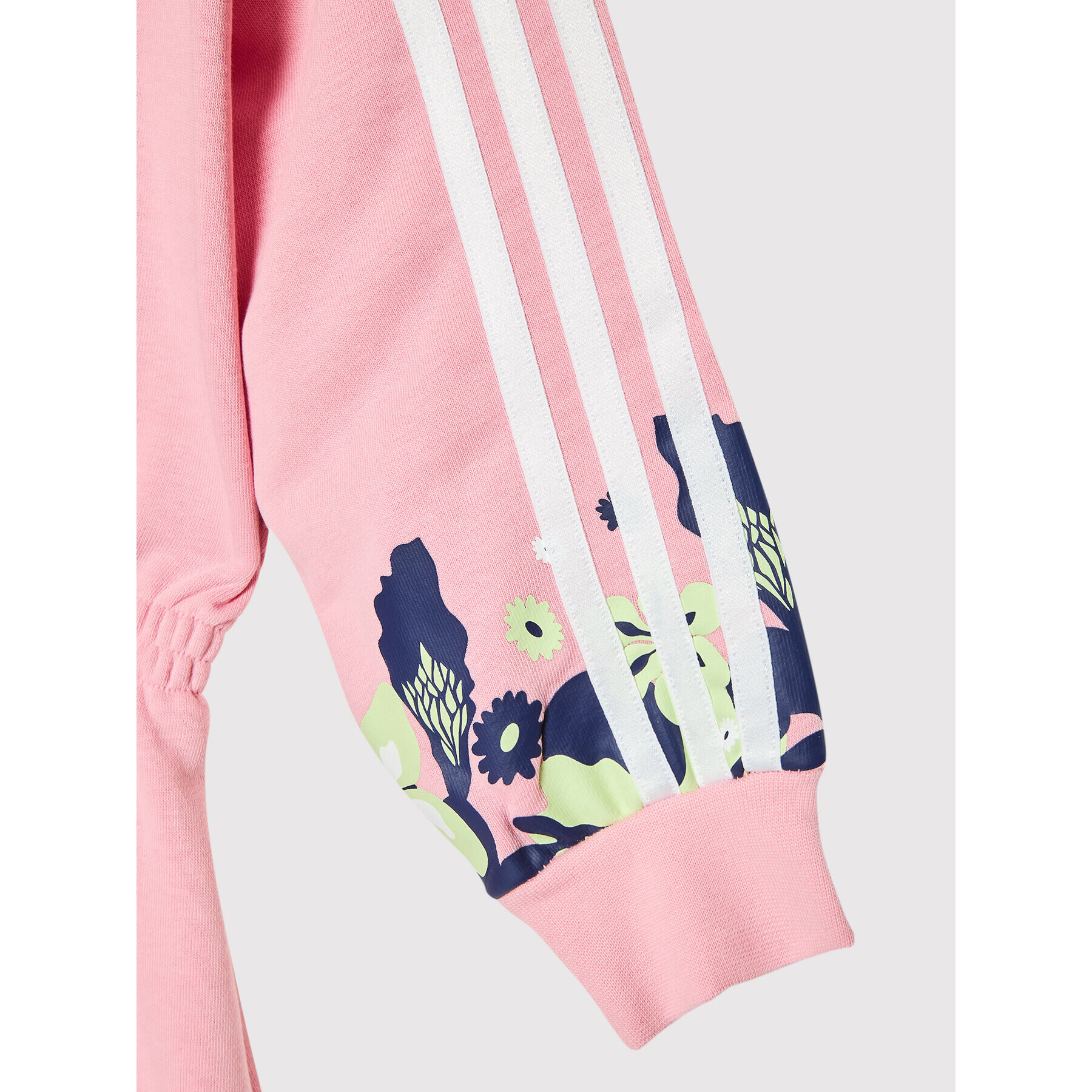 adidas Každodenní šaty Flower Print HC4611 Růžová Regular Fit - Pepit.cz