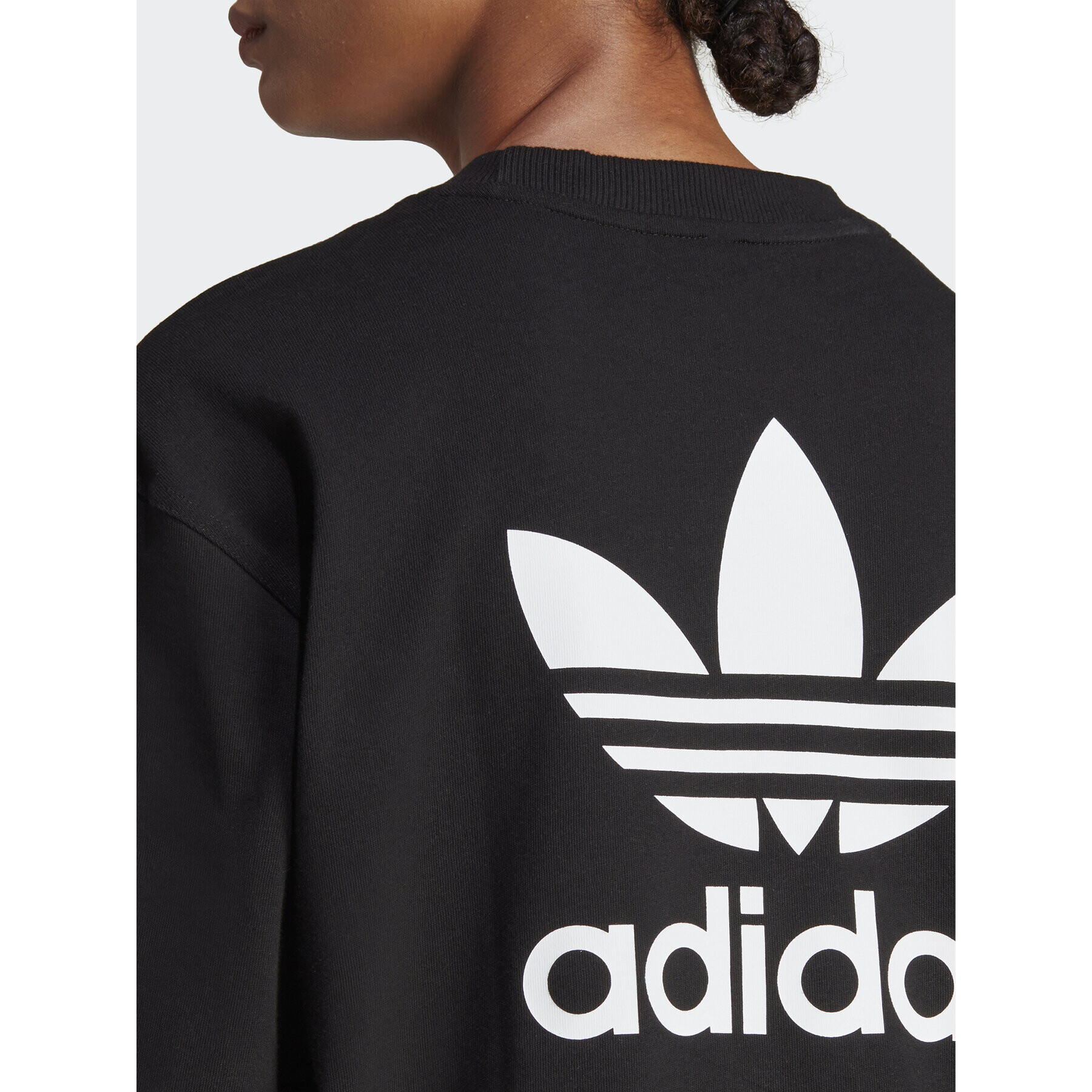 adidas Každodenní šaty IB7318 Černá Relaxed Fit - Pepit.cz