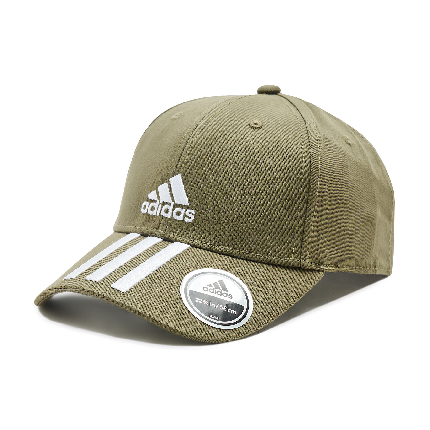 adidas Kšiltovka BASEBALL 3-STRIPES TWILL CAP IC4366 Zelená - Pepit.cz