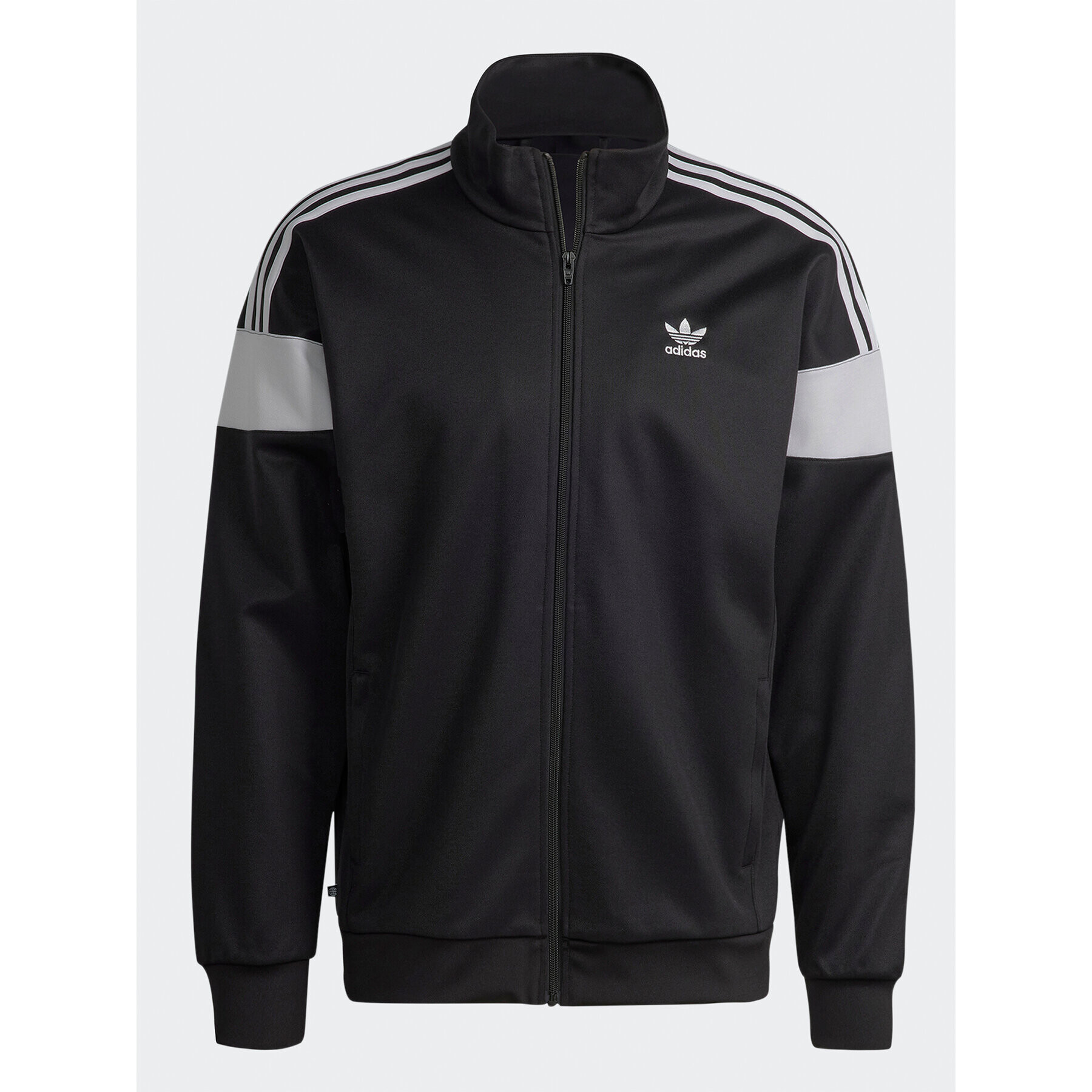 adidas Mikina Adicolor Classics Cut Line Track Top HS2064 Černá Loose Fit - Pepit.cz