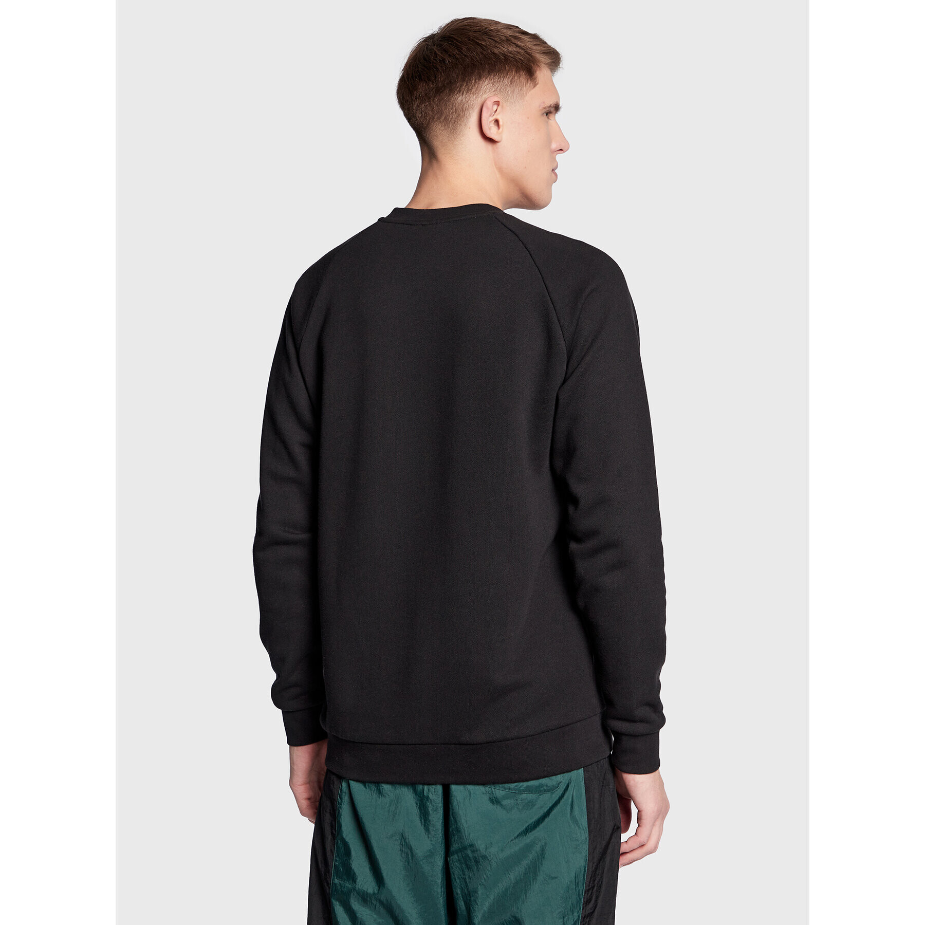 adidas Mikina adicolor Classics Trefoil Crewneck IA4854 Černá Regular Fit - Pepit.cz