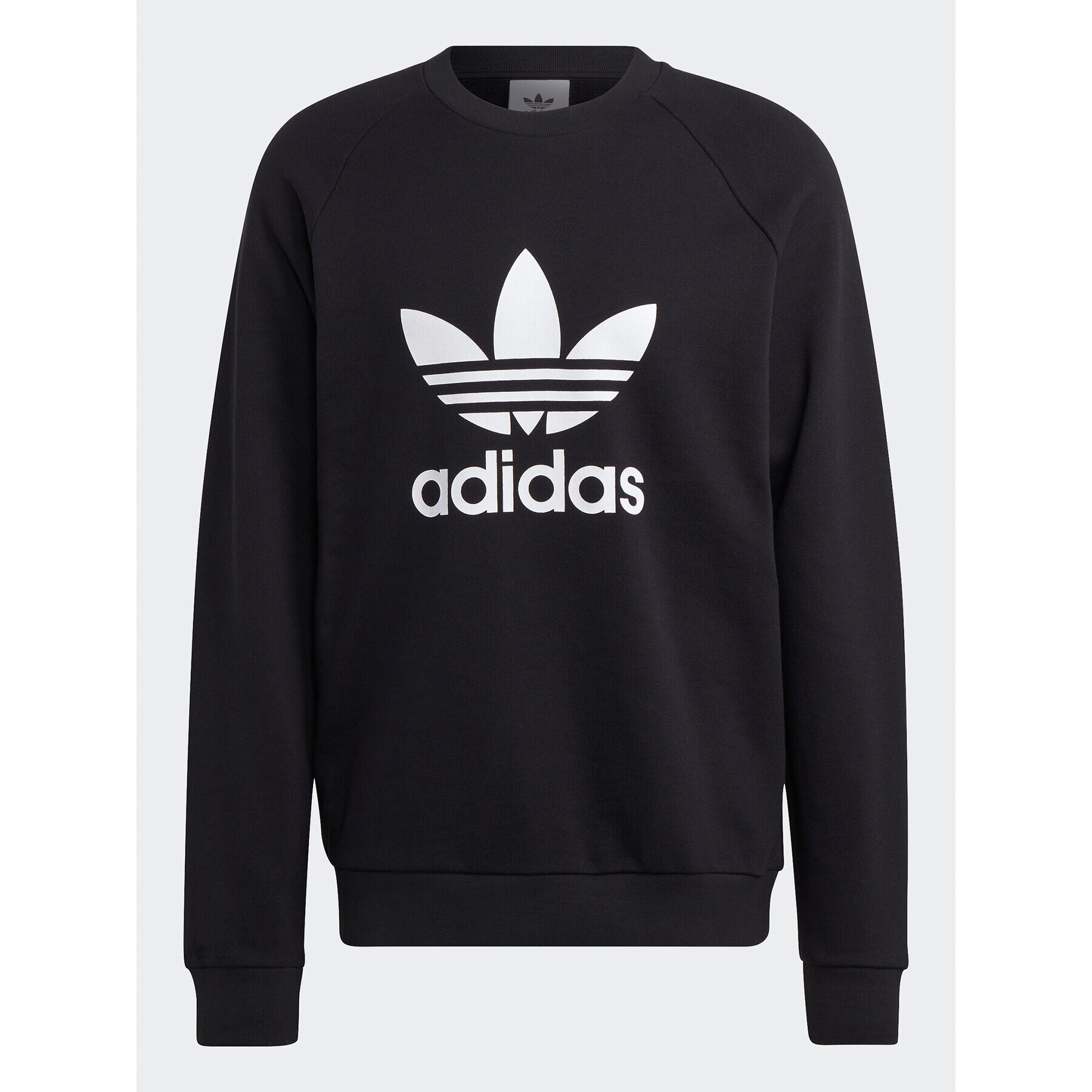 adidas Mikina adicolor Classics Trefoil Crewneck IA4854 Černá Regular Fit - Pepit.cz