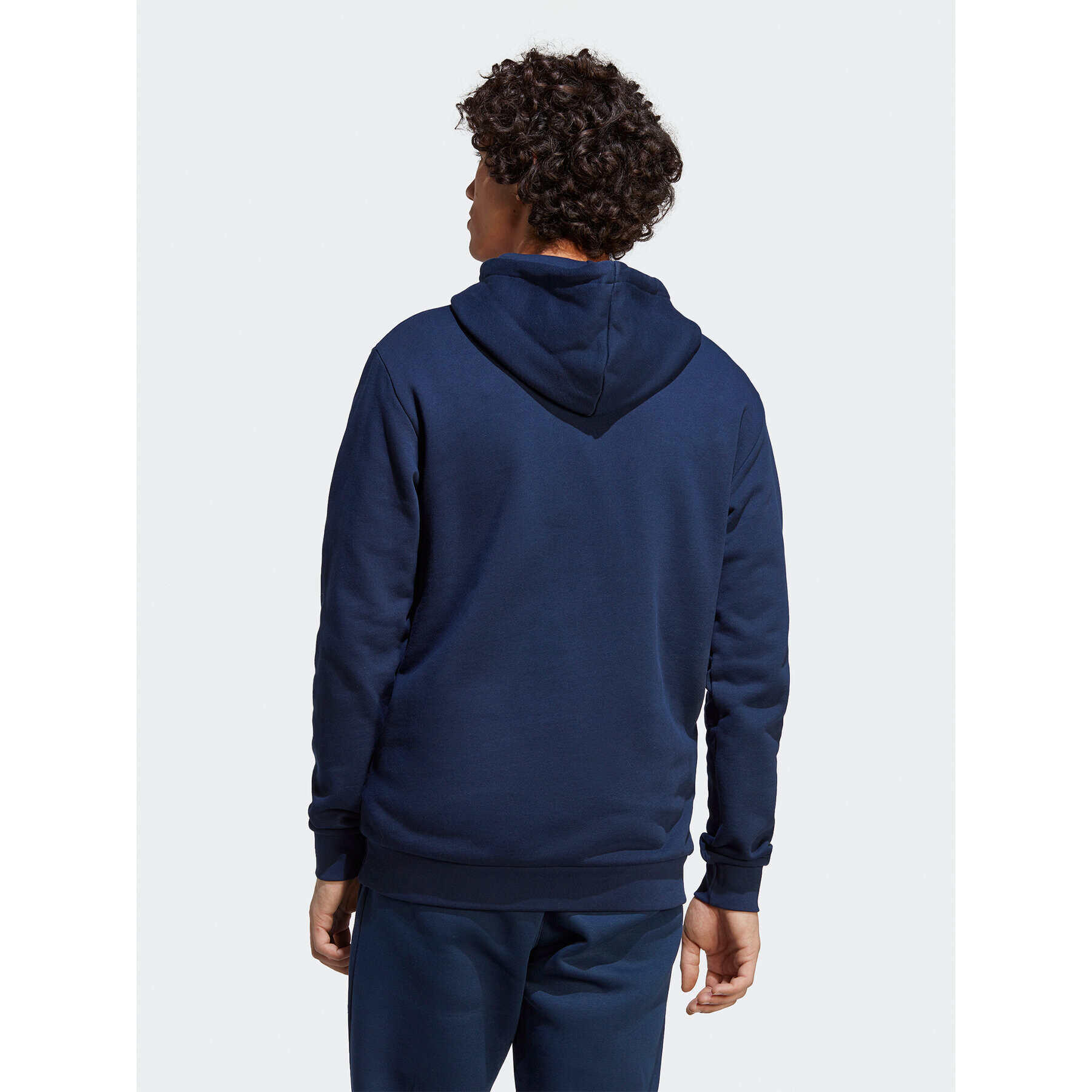 adidas Mikina adicolor Classics Trefoil Hoodie IA4886 Tmavomodrá Regular Fit - Pepit.cz