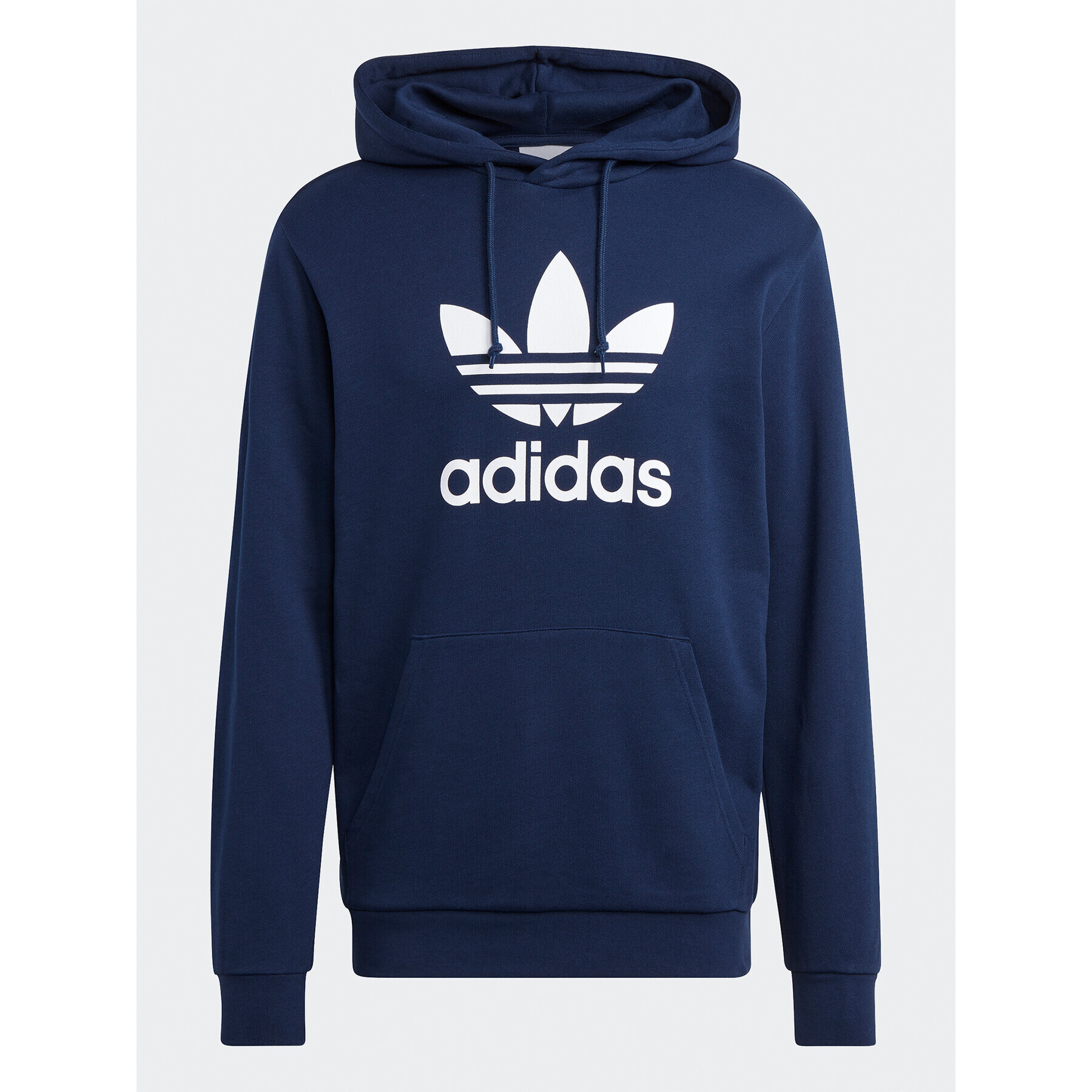 adidas Mikina adicolor Classics Trefoil Hoodie IA4886 Tmavomodrá Regular Fit - Pepit.cz