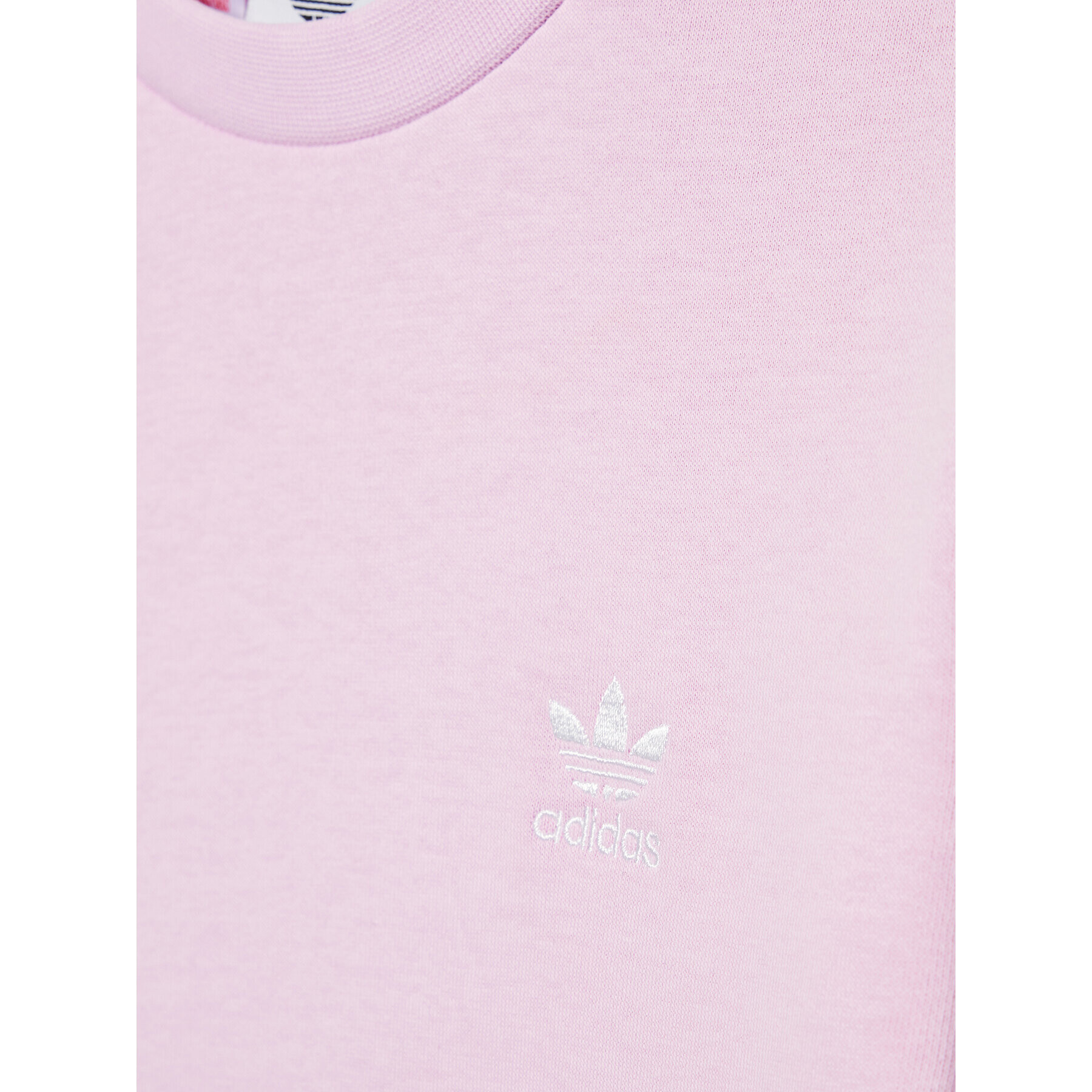 adidas Mikina adicolor HK2893 Růžová Regular Fit - Pepit.cz