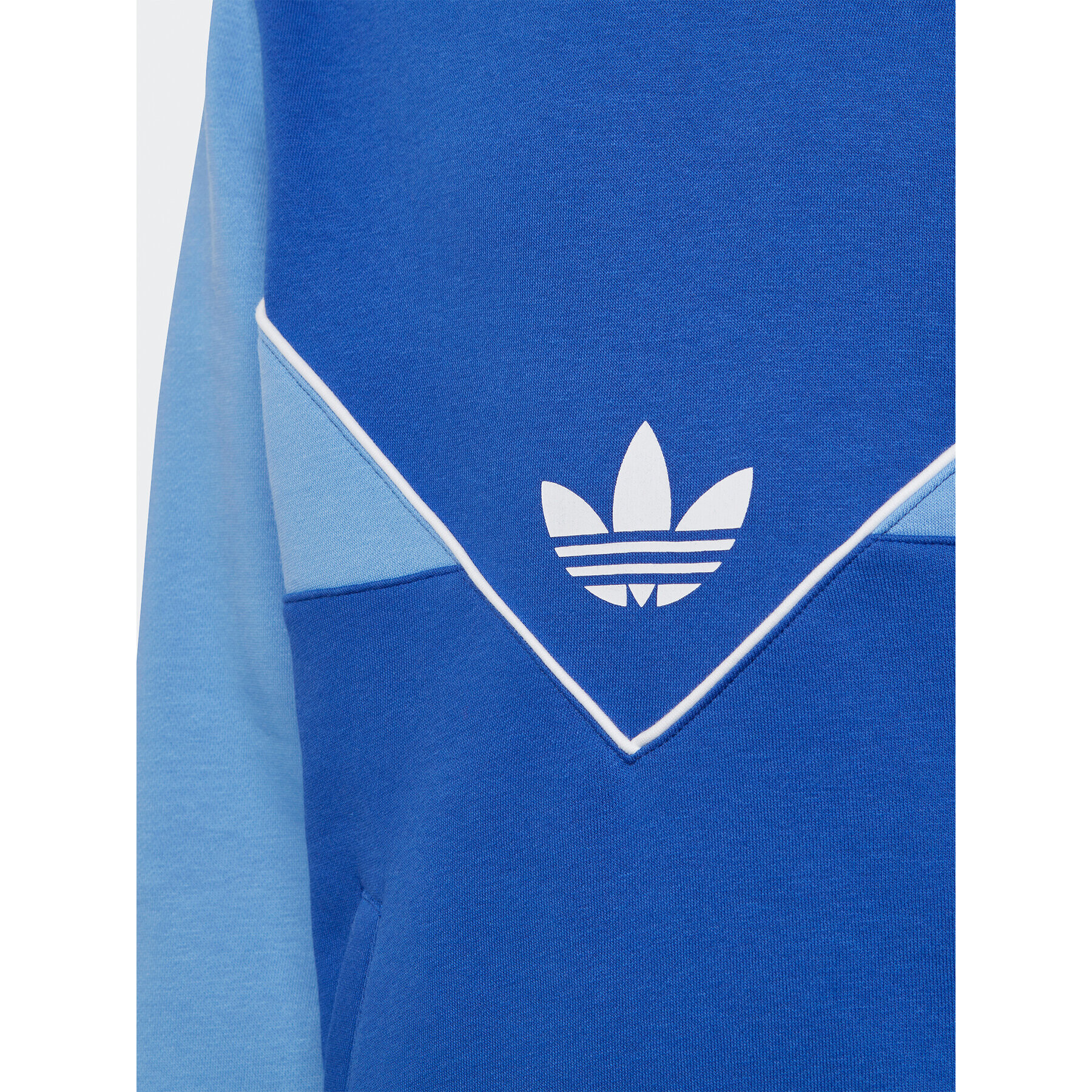 adidas Mikina Adicolor Hoodie IC6227 Modrá Regular Fit - Pepit.cz