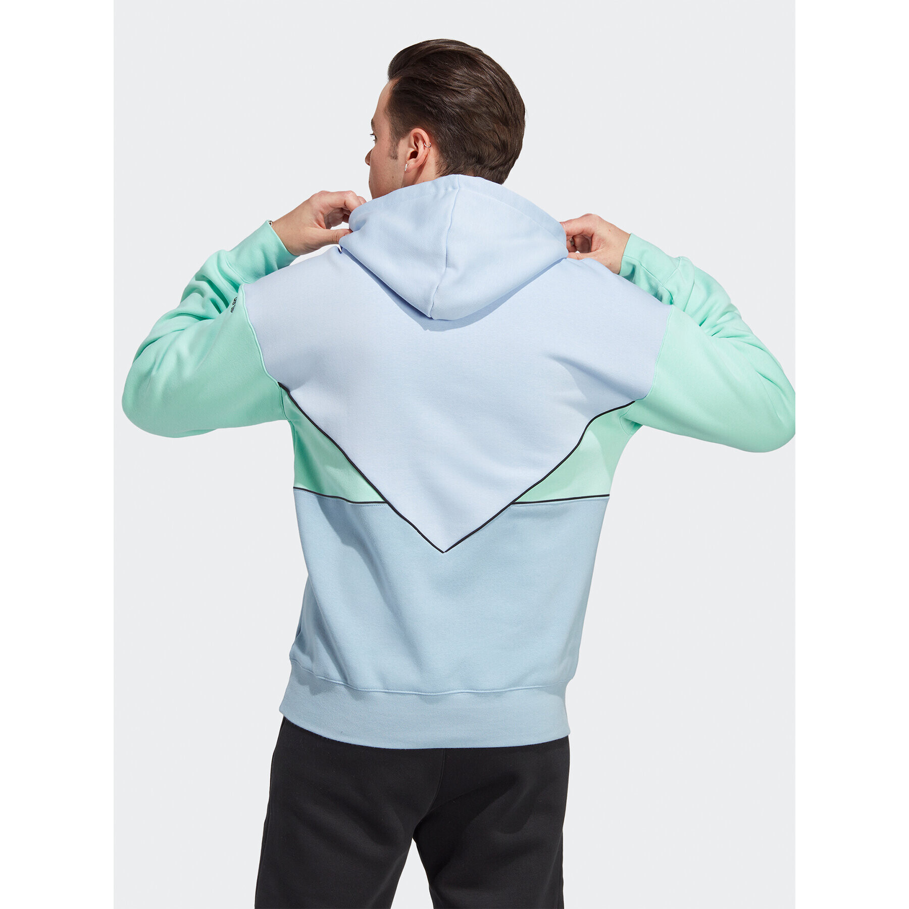 adidas Mikina Adicolor Seasonal Archive Hoodie HR5336 Modrá Regular Fit - Pepit.cz