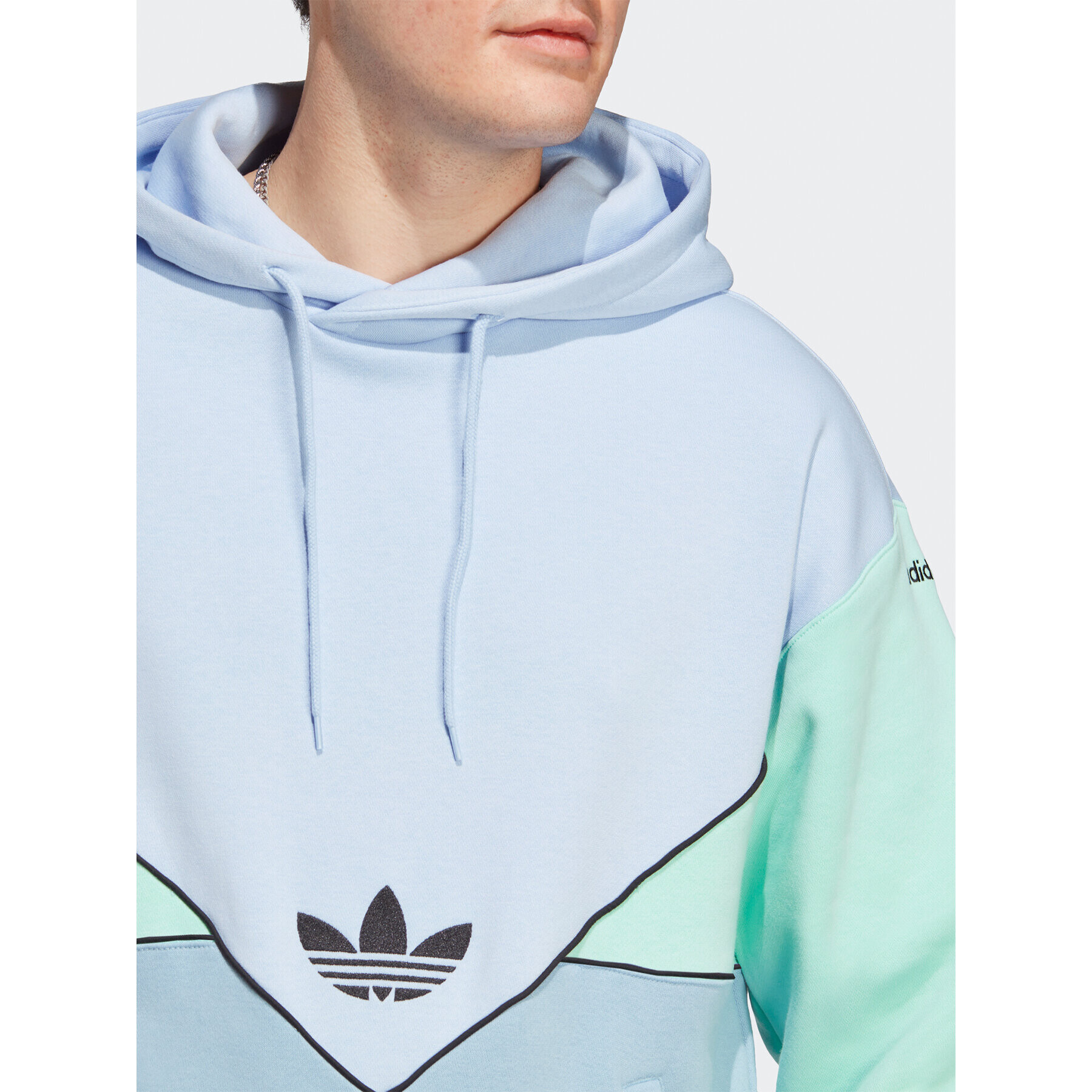 adidas Mikina Adicolor Seasonal Archive Hoodie HR5336 Modrá Regular Fit - Pepit.cz