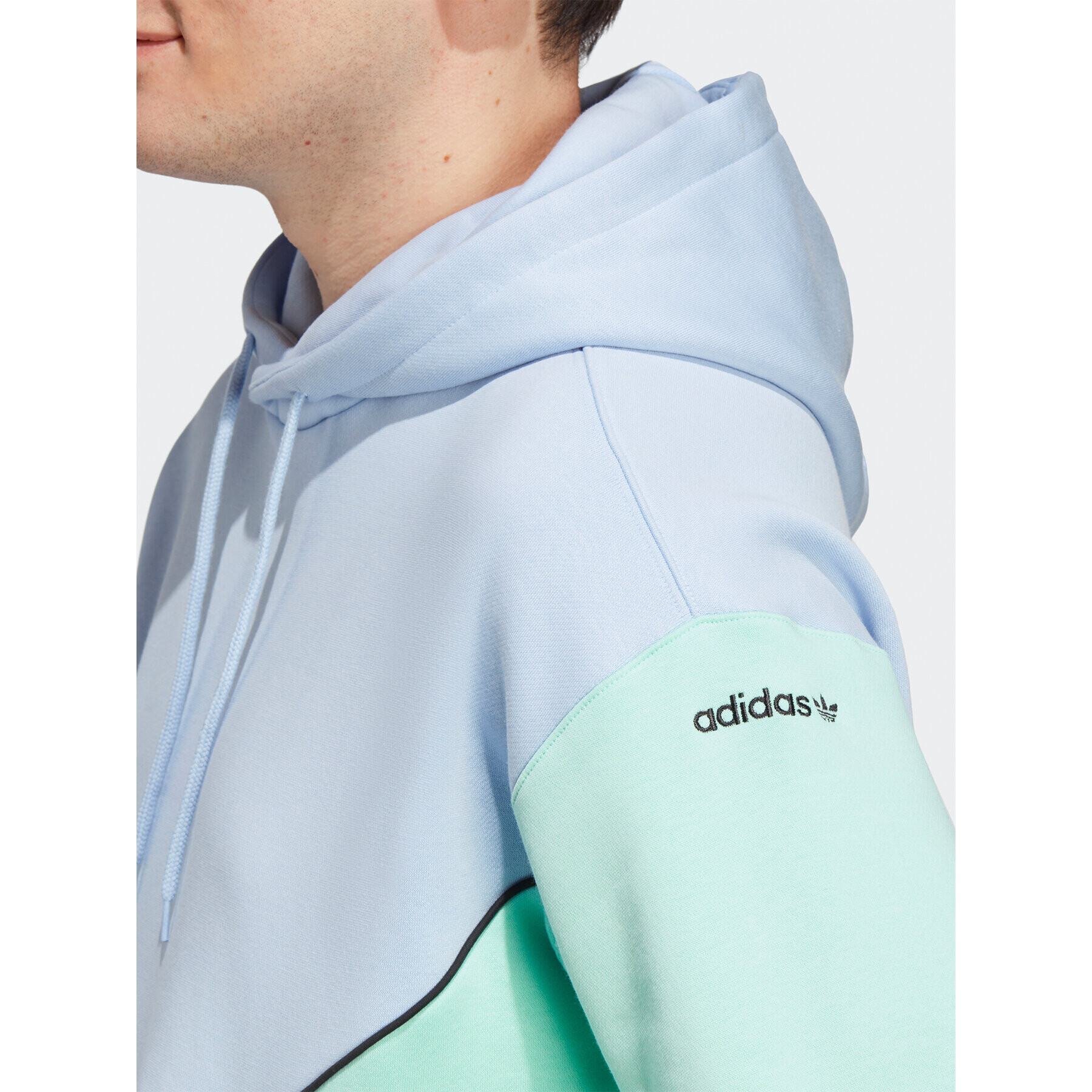 adidas Mikina Adicolor Seasonal Archive Hoodie HR5336 Modrá Regular Fit - Pepit.cz