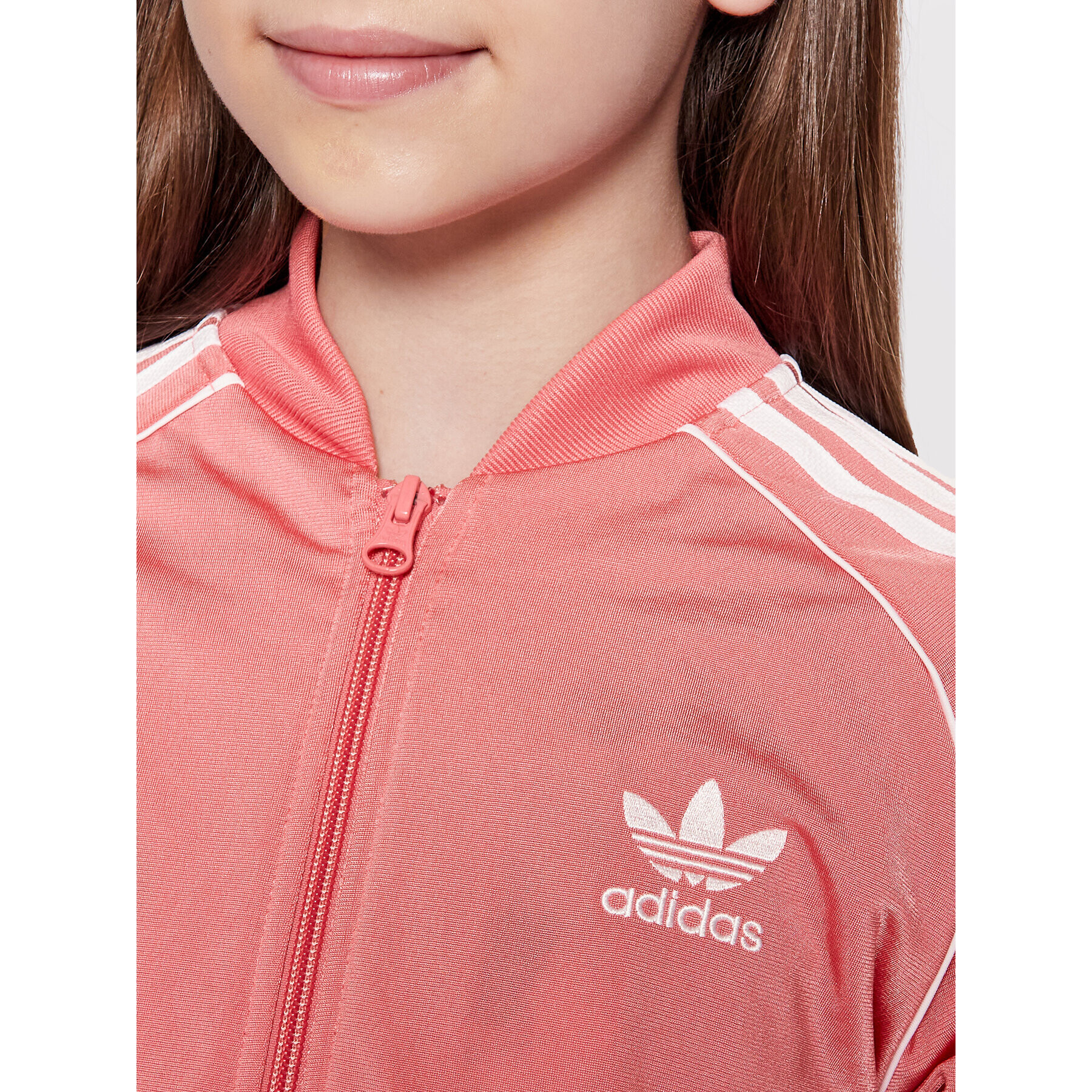 adidas Mikina adicolor Sst GN8450 Růžová Regular Fit - Pepit.cz