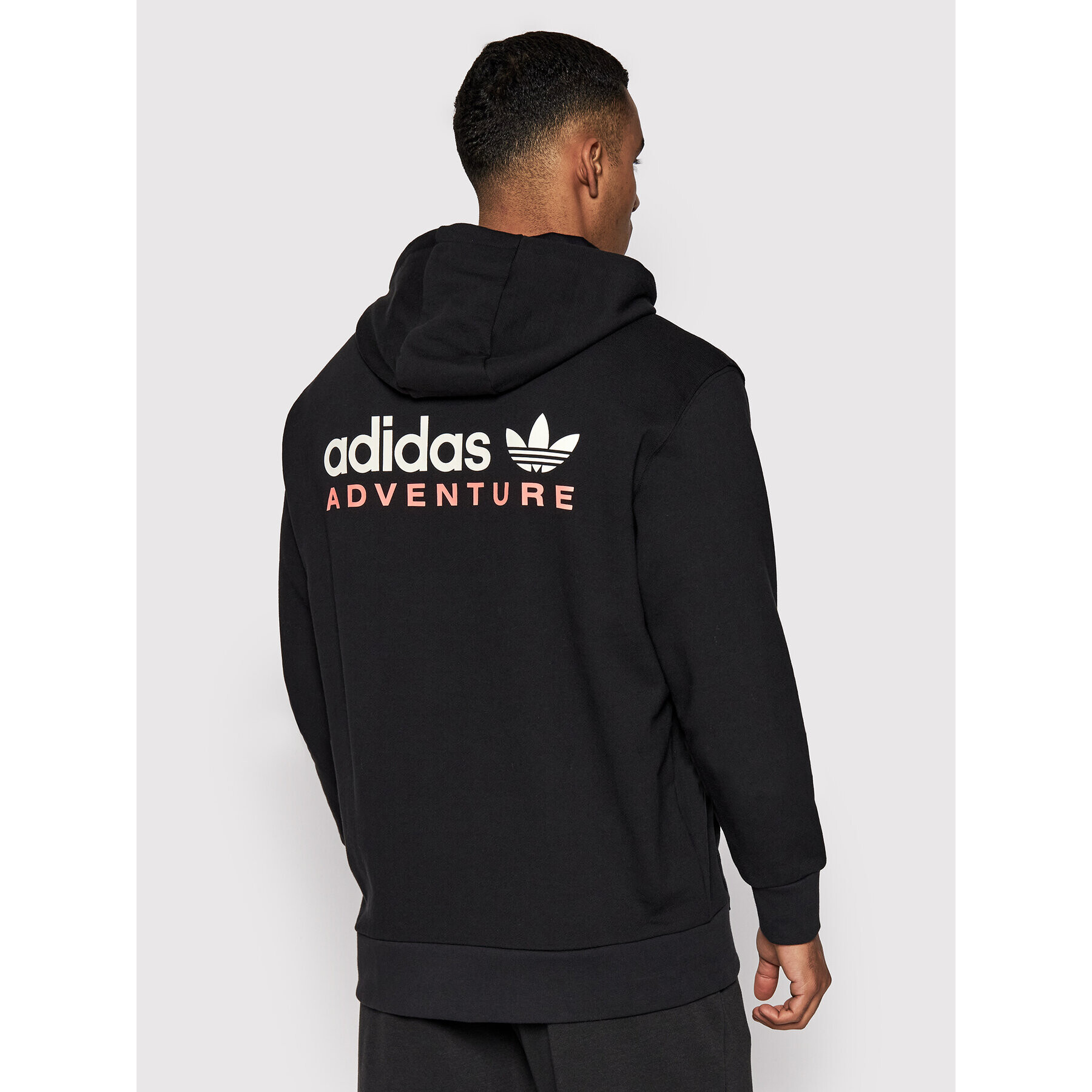 adidas Mikina Adventure HF4765 Černá Regular Fit - Pepit.cz