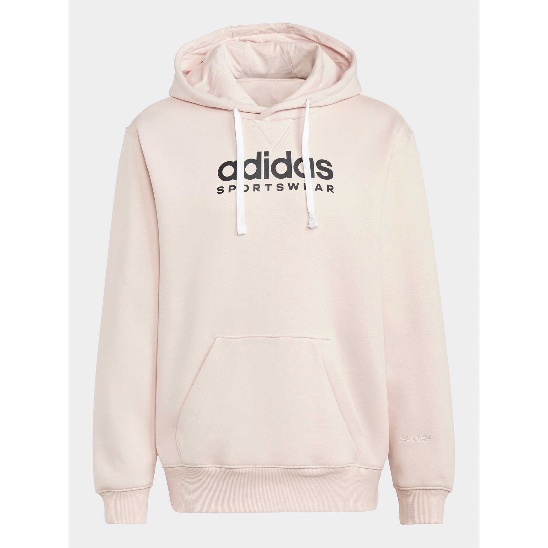 adidas Mikina All SZN Fleece Graphic Hoodie IC9776 Růžová Loose Fit - Pepit.cz