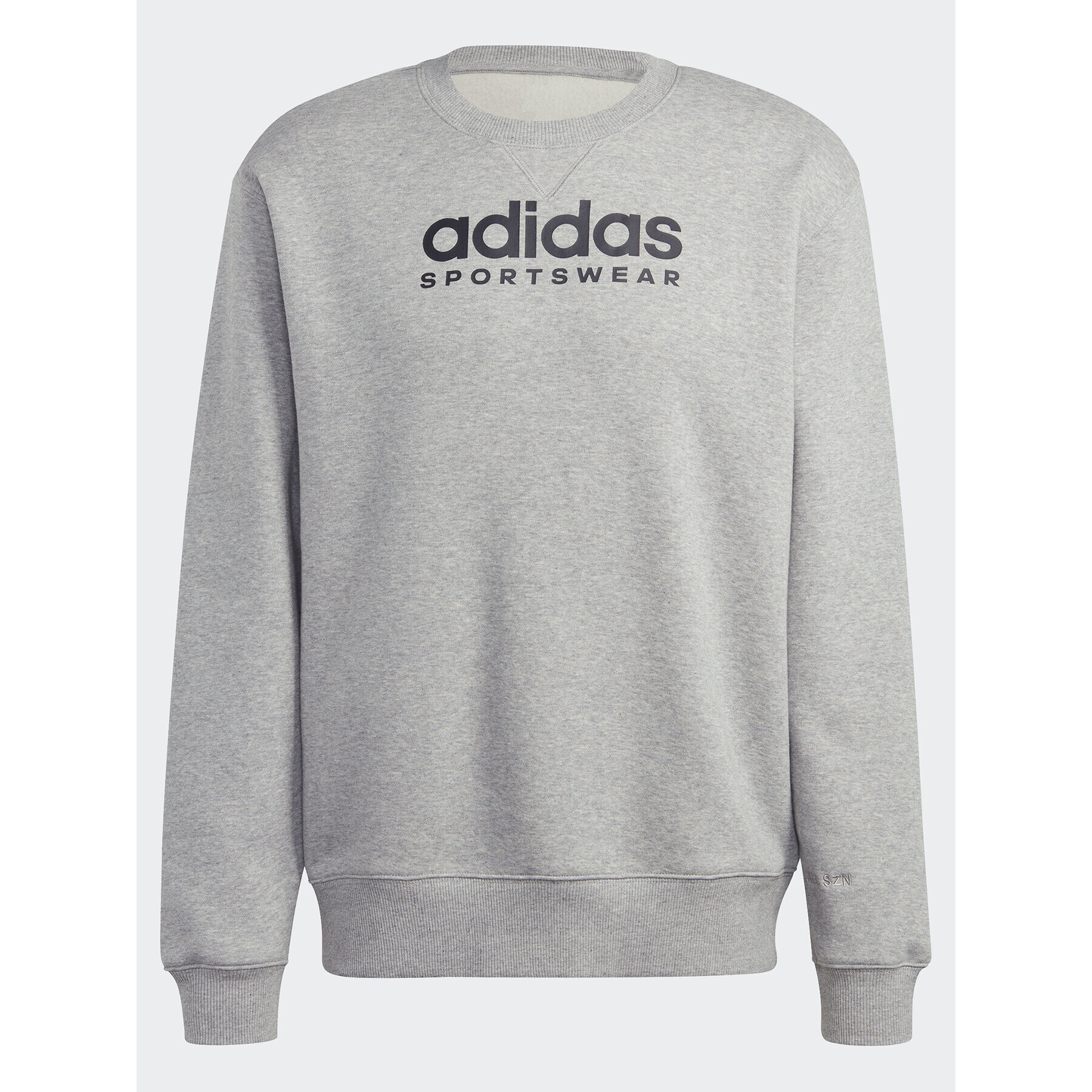 adidas Mikina All SZN Fleece Graphic Sweatshirt IC9823 Šedá Loose Fit - Pepit.cz