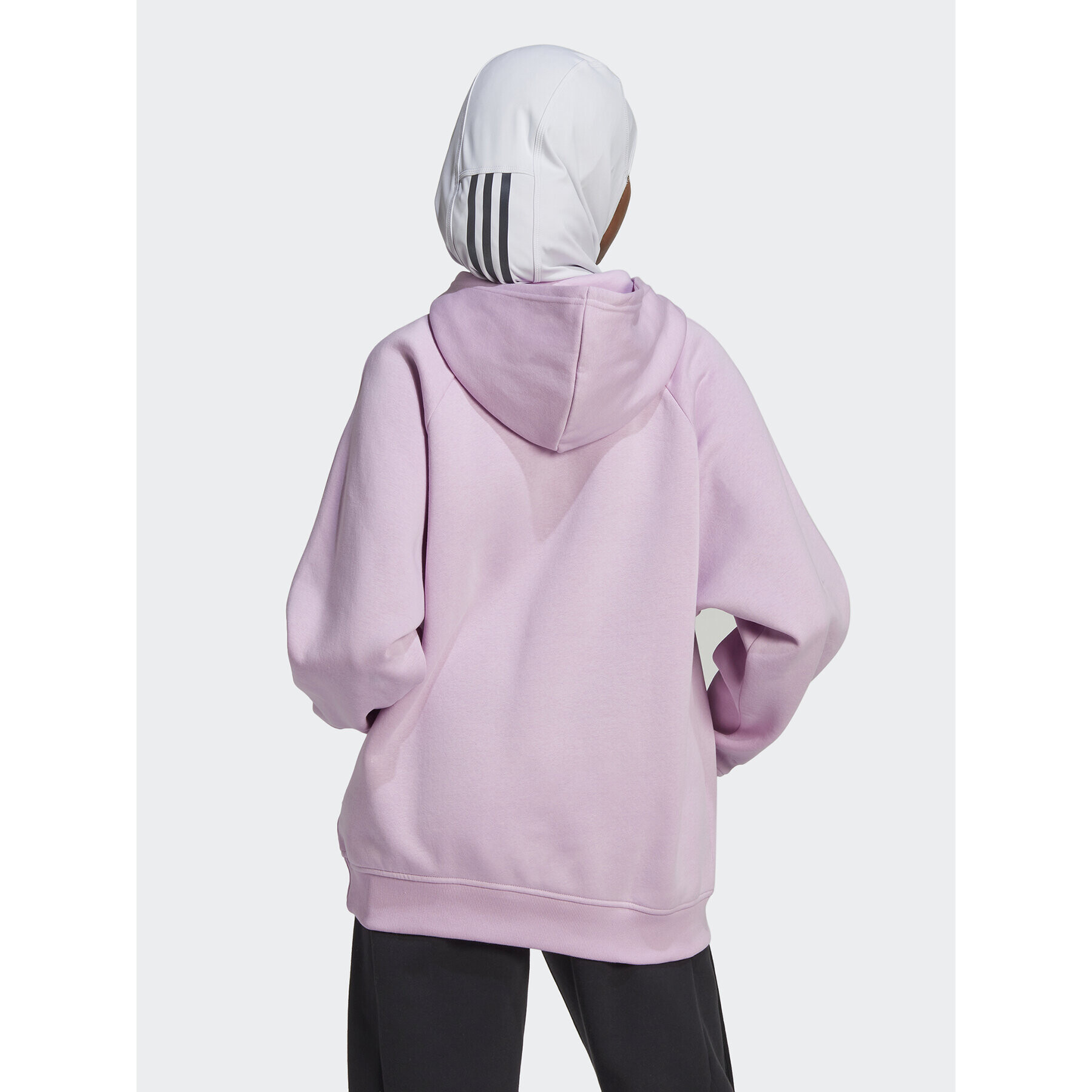 adidas Mikina ALL SZN Fleece HN4214 Růžová Loose Fit - Pepit.cz