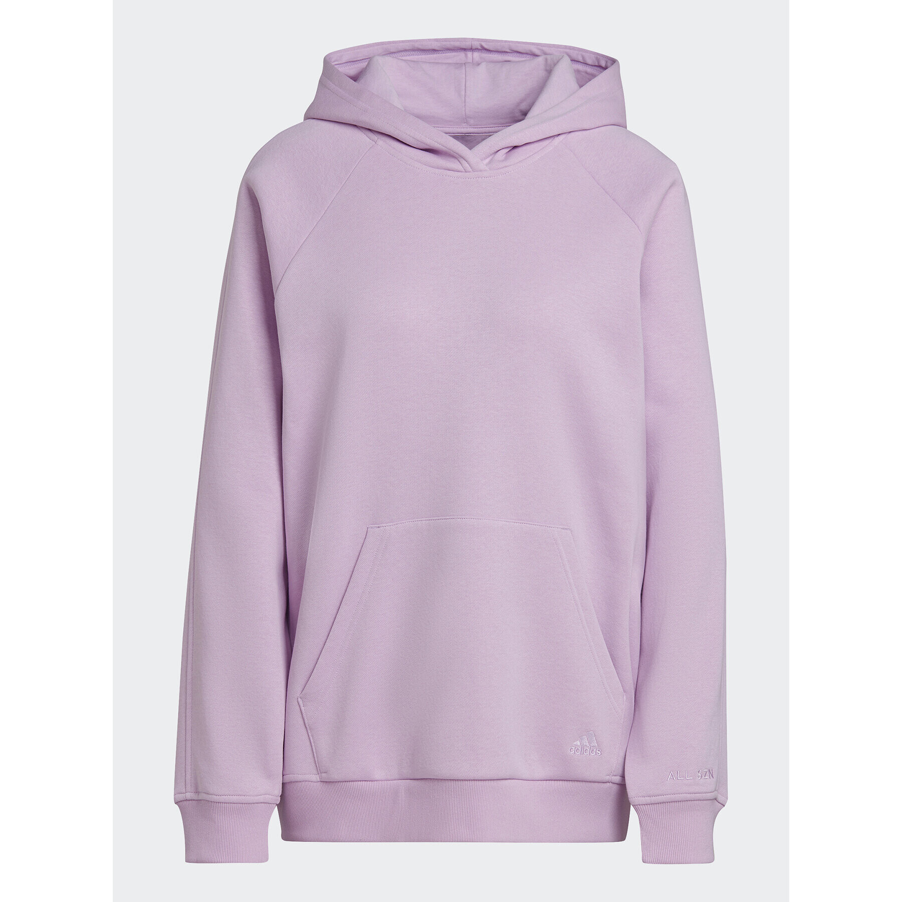 adidas Mikina ALL SZN Fleece HN4214 Růžová Loose Fit - Pepit.cz