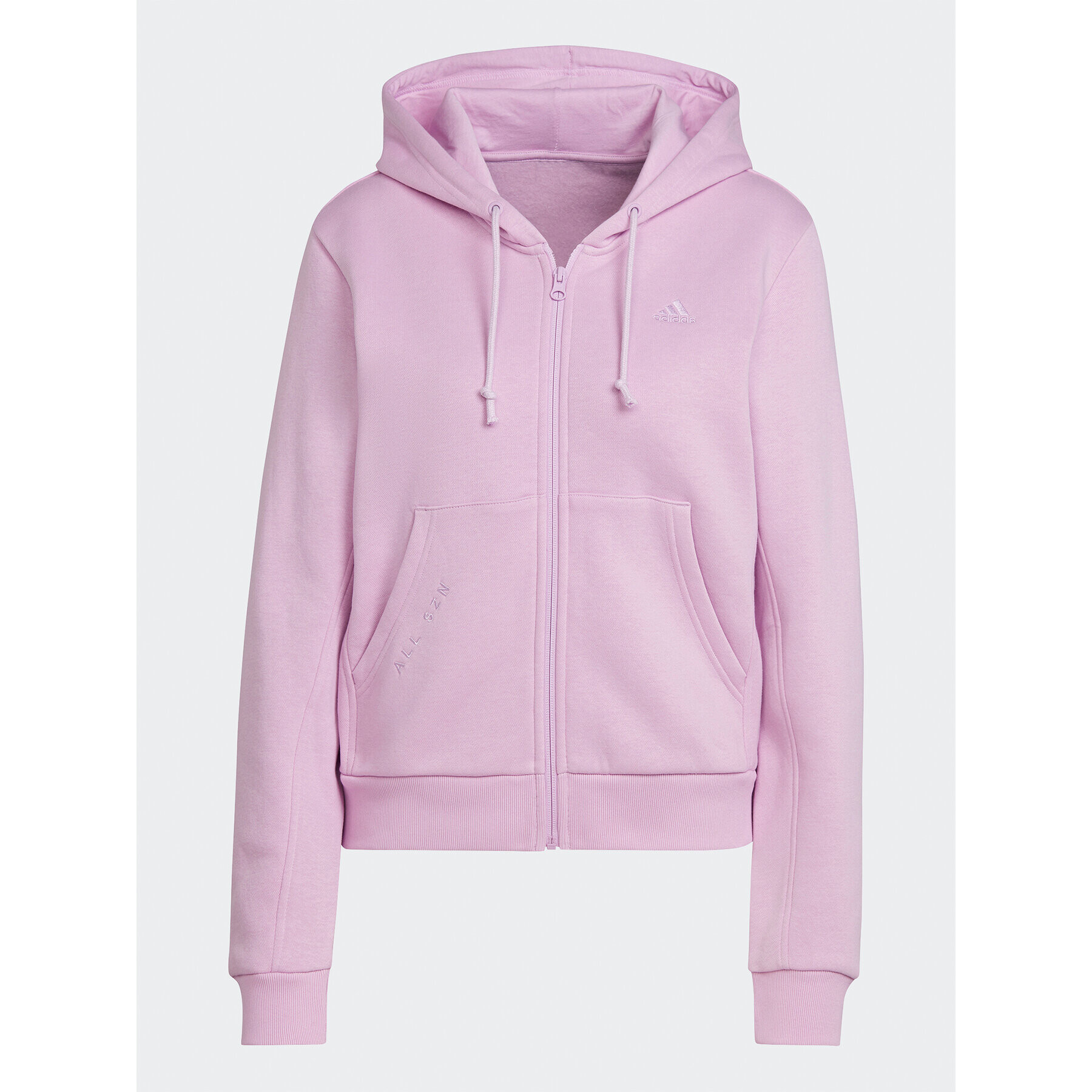 adidas Mikina ALL SZN Fleece HN4217 Růžová Regular Fit - Pepit.cz