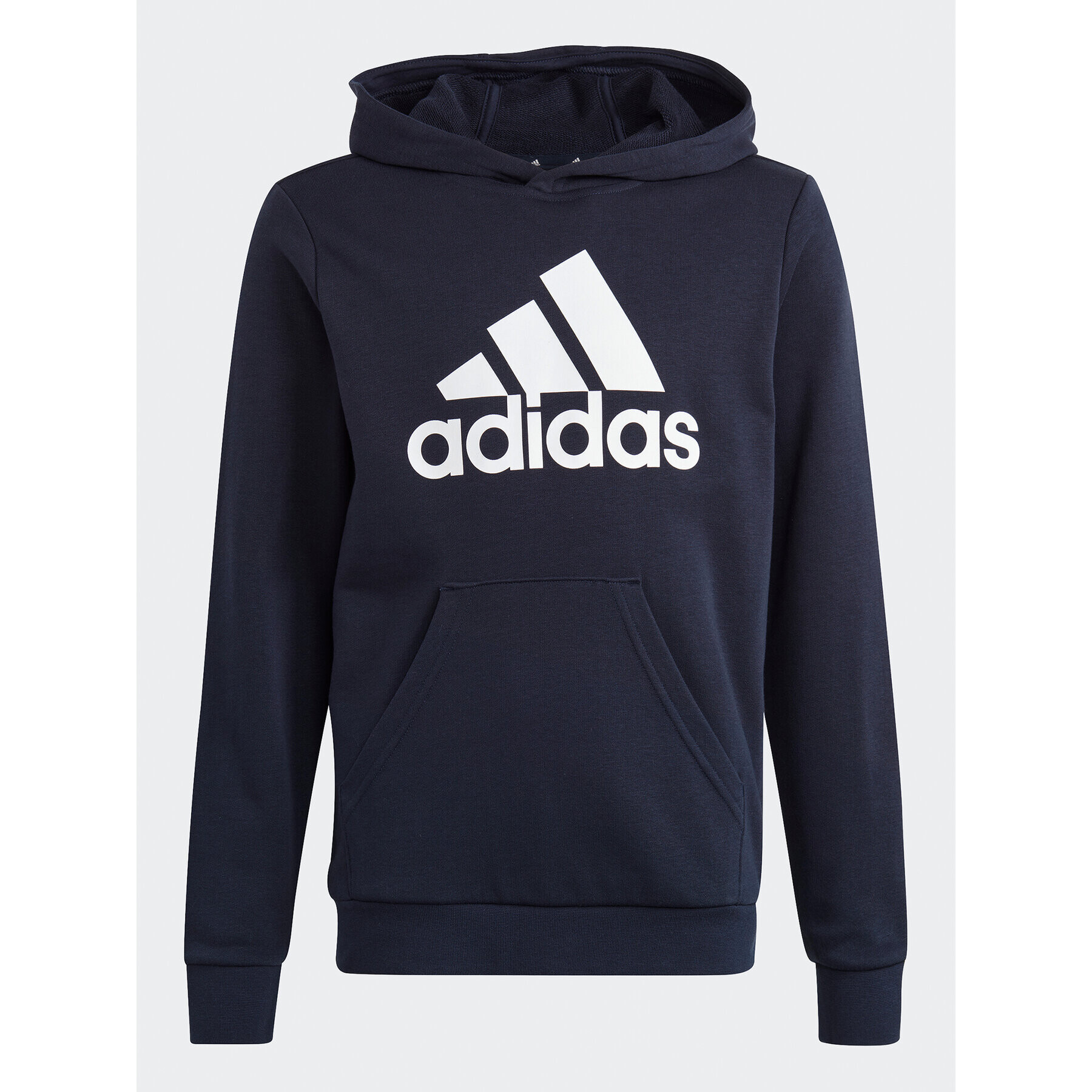 adidas Mikina Big Logo Essentials IC6833 Tmavomodrá Regular Fit - Pepit.cz