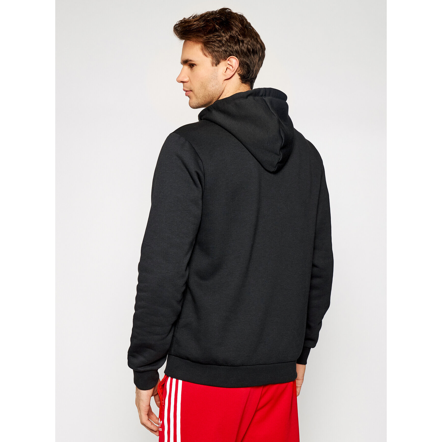 adidas Mikina Bl Fl Hd GK9220 Černá Regular Fit - Pepit.cz